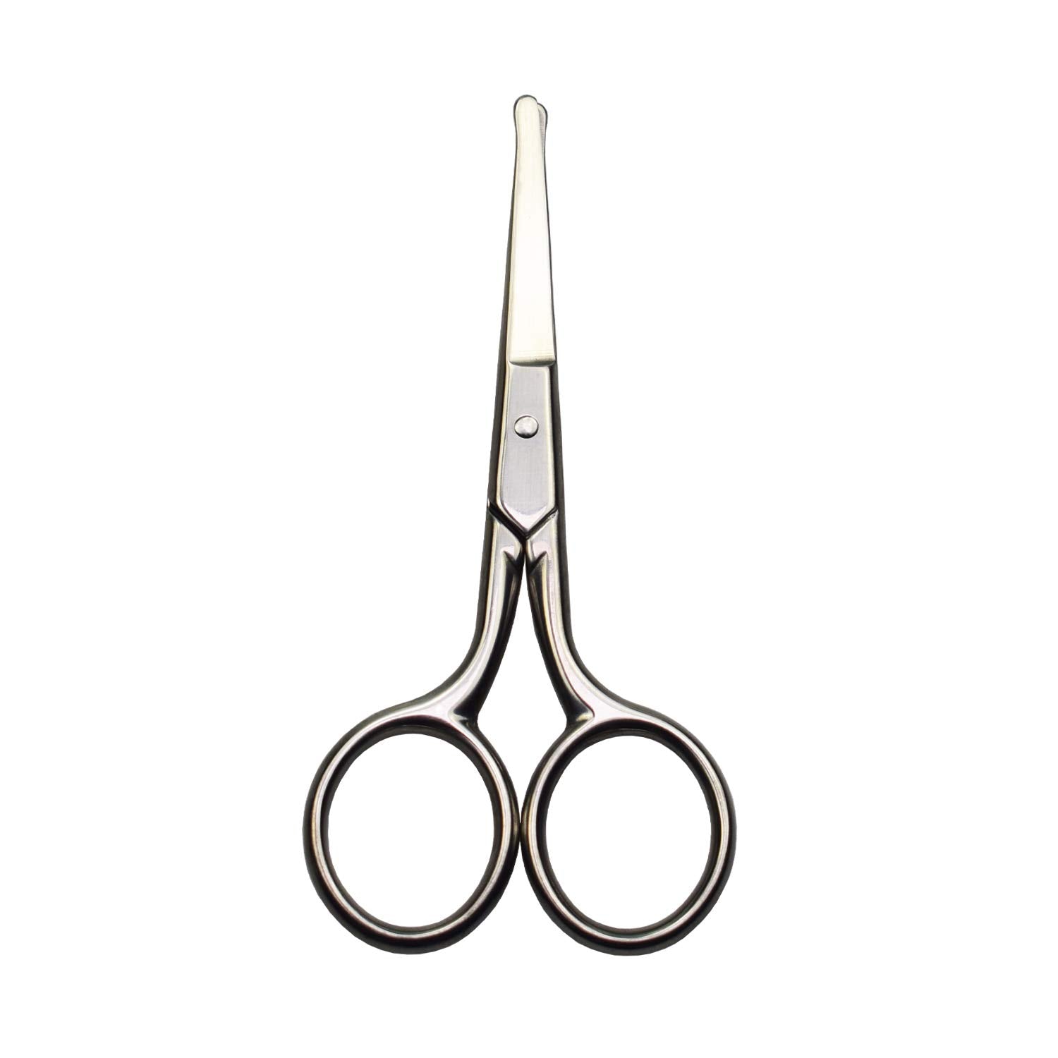 Motanar Professional Safety Grooming Scissors for Personal Care Facial Hair Removal and Ear Nose Eyebrow Trimming Stainless Stee