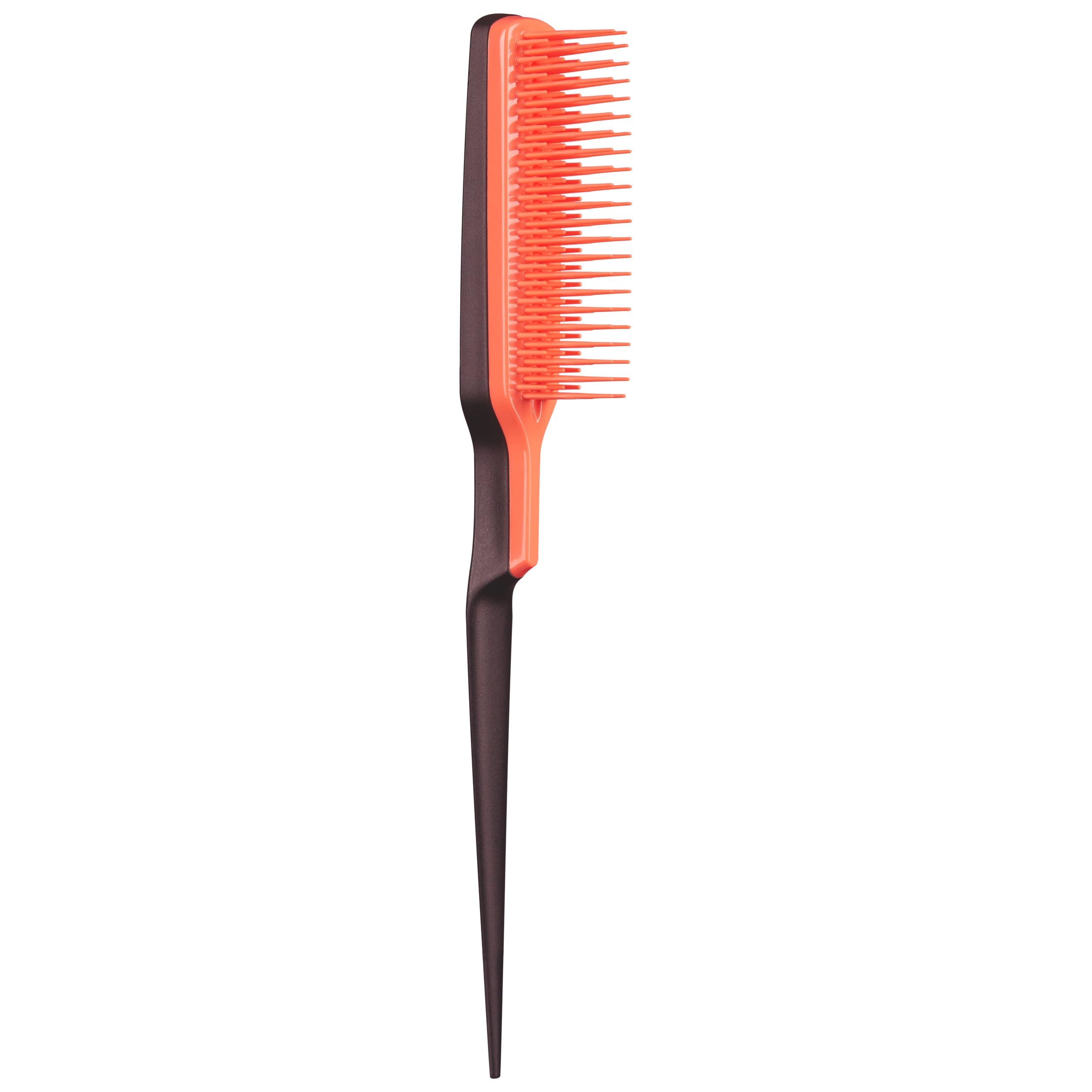 Tangle Teezer  The Back-Combing Hairbrush for All Hair Types  Adds Texture and Volume  Coral Sunshine