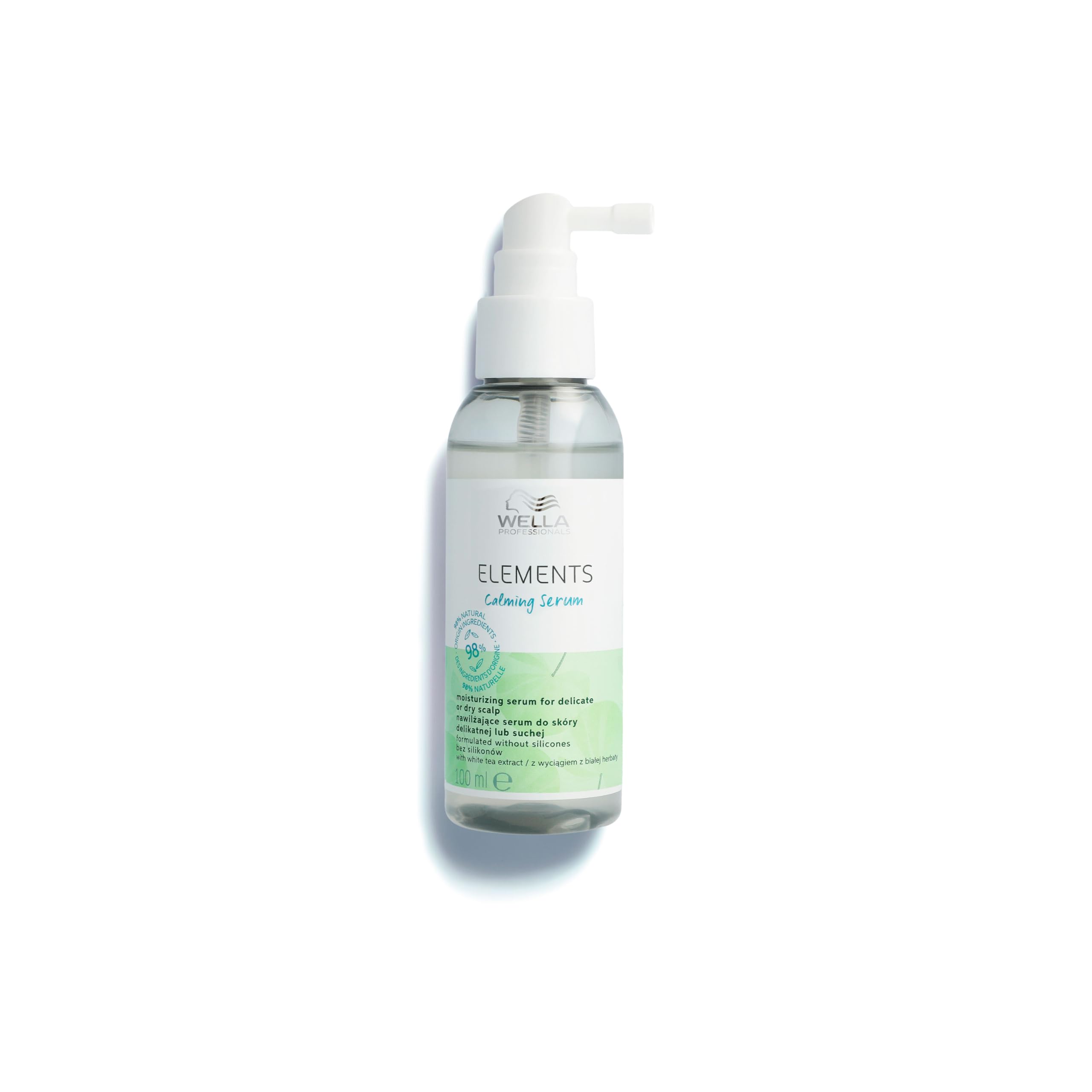 Wella Professionals Elements Calming Serum  Moisturizing Serum For Delicate Or Dry Scalp, 100Ml
