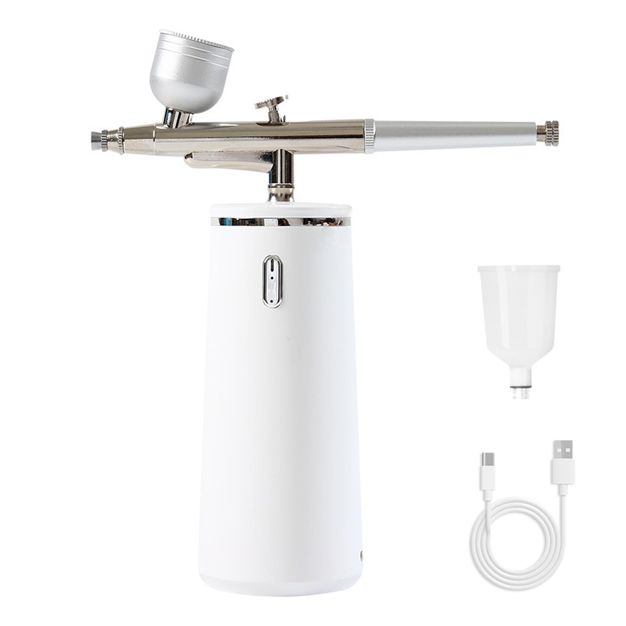 Microtree Nano Facial Steamer - Rechargeable & Portable High Pressure Face Oxygen Sprayer Machine, 0.3Mm Nozzle Micro Mist Skin