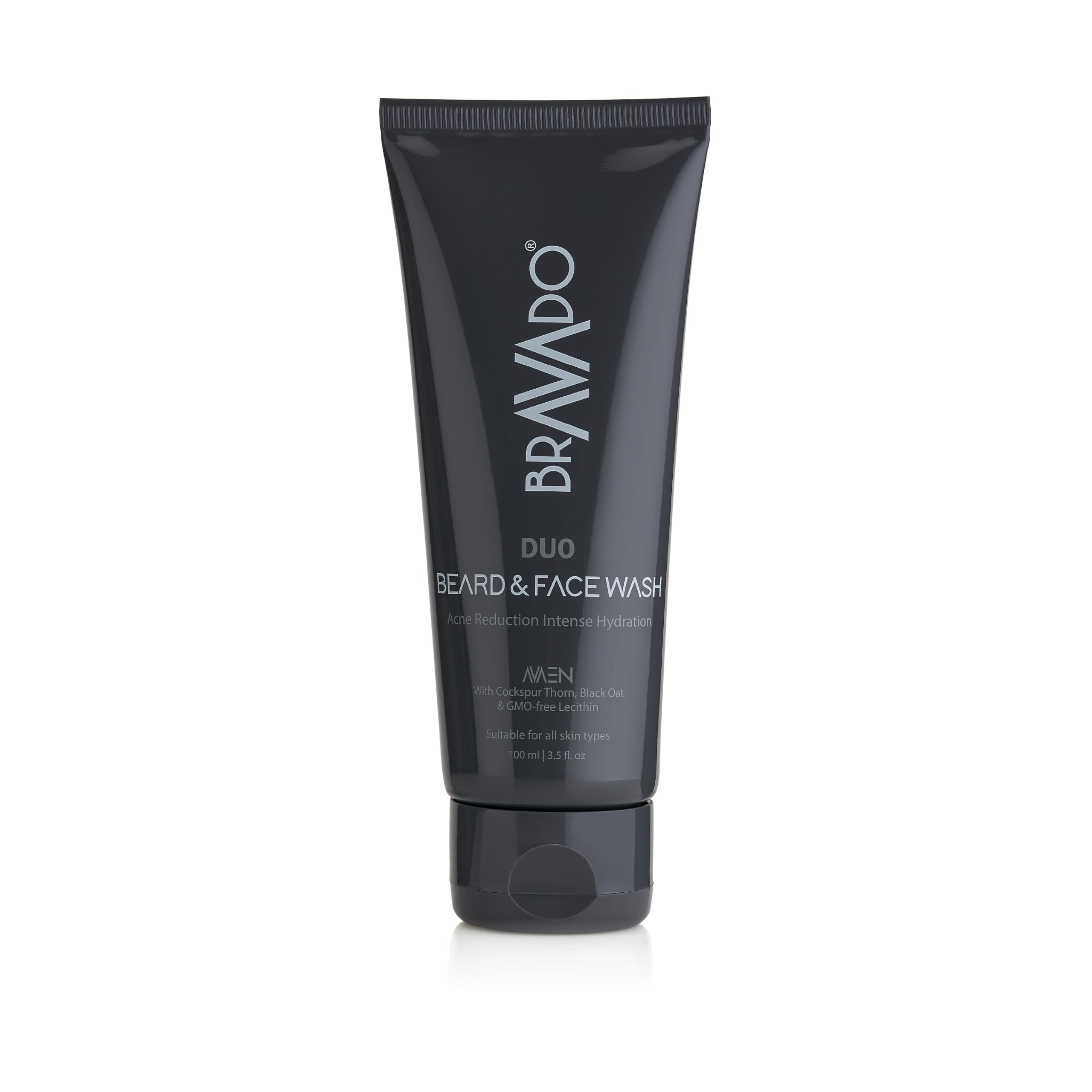 Bravado Duo Beard & Face Wash For Men | 2-In-1 Beard Shampoo & Face Cleanser For Oil, Dirt & Beard Care | Daily Beard & Face Cle