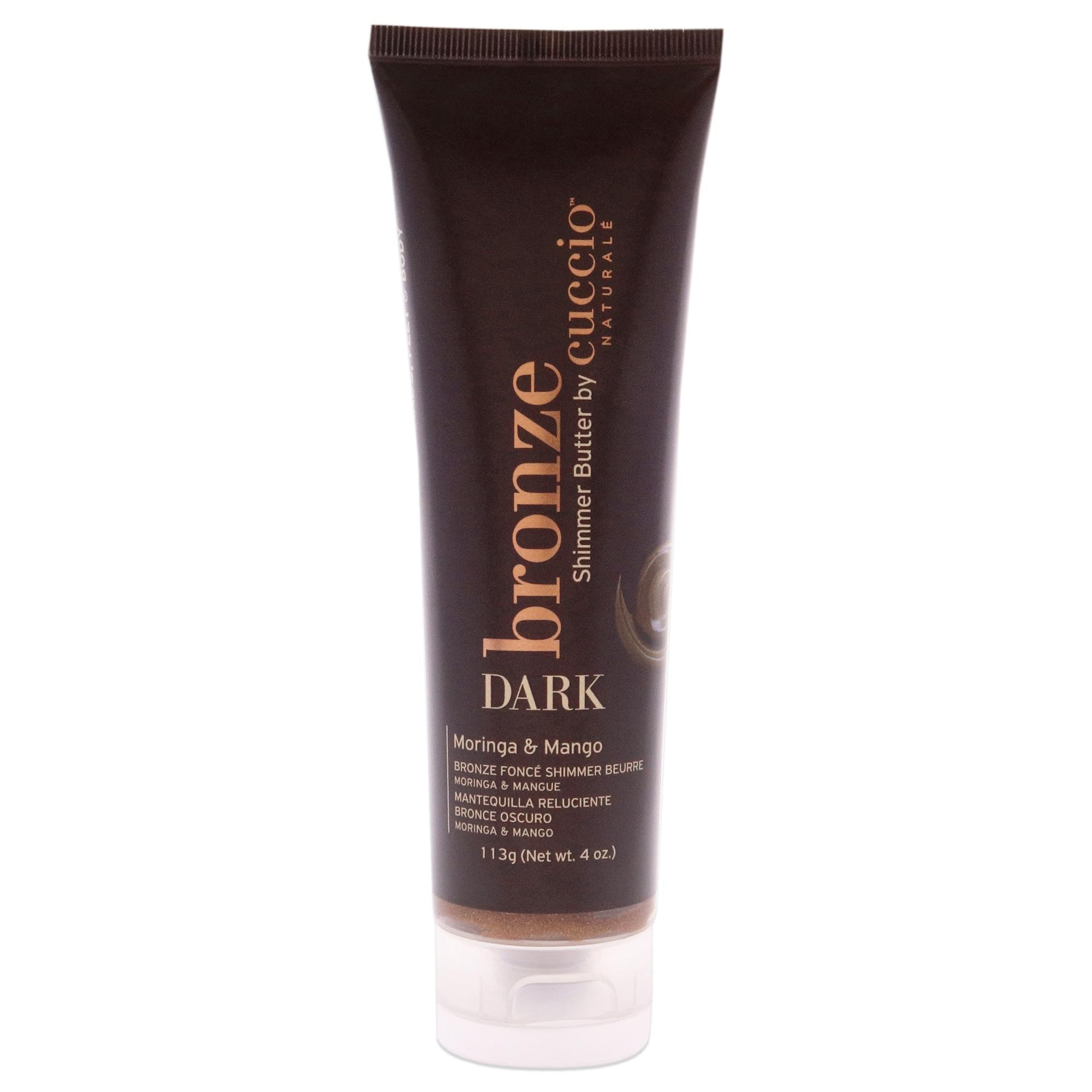 Cuccio Naturale Bronze Dark Shimmer Butter - Moringa and Mango Bronzer Women 4 oz