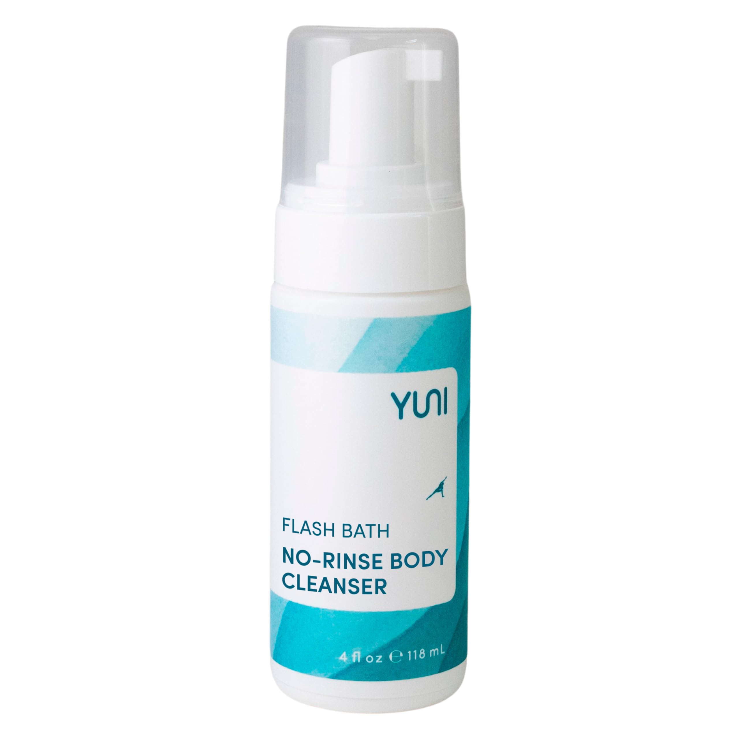 Yuni Beauty Waterless Body Wash (4 Oz) - Rinse-Free Foaming Bath And Clean Body Wash Solution Instantly Remove Sweat, Dirt, Odor