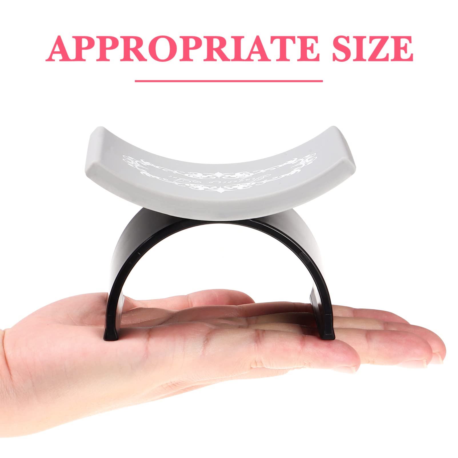 2 Pieces Nail Arm Rest,Manicure Hand Pillow U Shape Cushion Pillow Professional Nail Rest Cushion Table Desk Station Manicure To