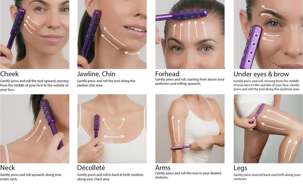 Nurse Jamie Uplift Facial Massaging Beauty Roller - Holiday Edition