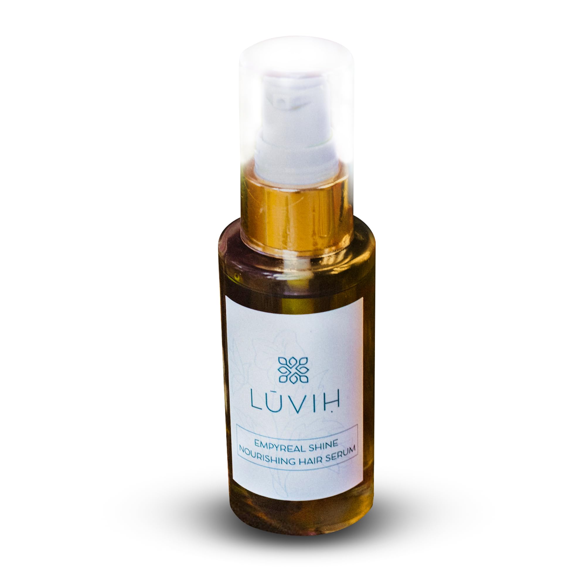 LUVIH Empyreal Shine Hair Serum with Ashwagandha, Amla & Rosemary Oils for Women & Men  Growth, Hydration  Ayurvedic Hair Care