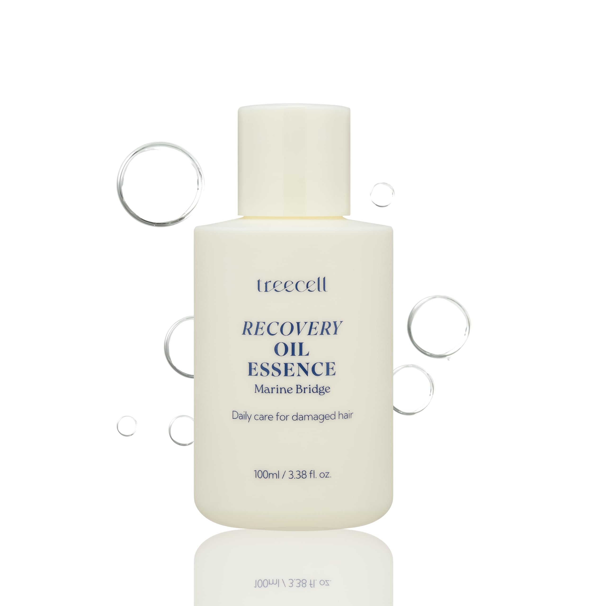 Treecell Recovery Oil Essence (100Ml) | Korean Hair Serum With Peptides, Hydrolyzed Silk & Keratin | Strengthens & Nourishes For