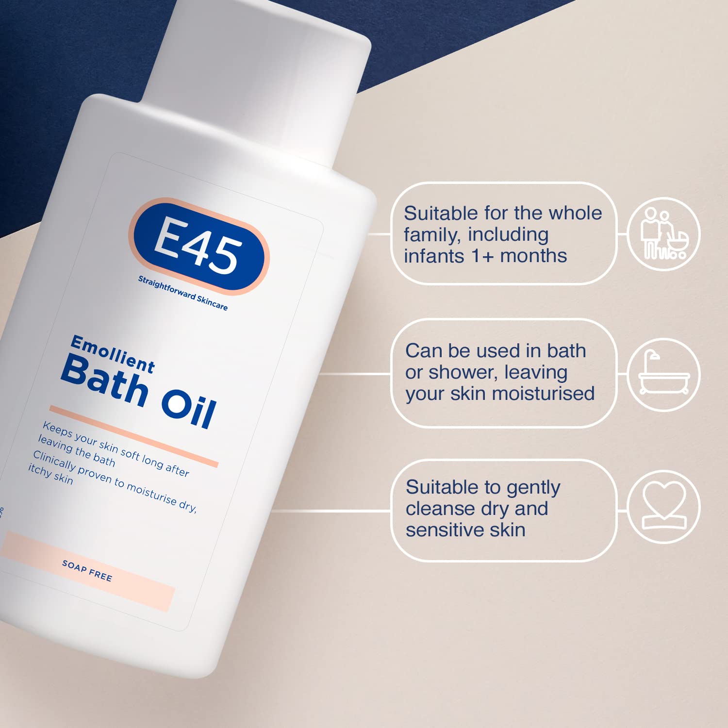 E45 Bath X 500Ml