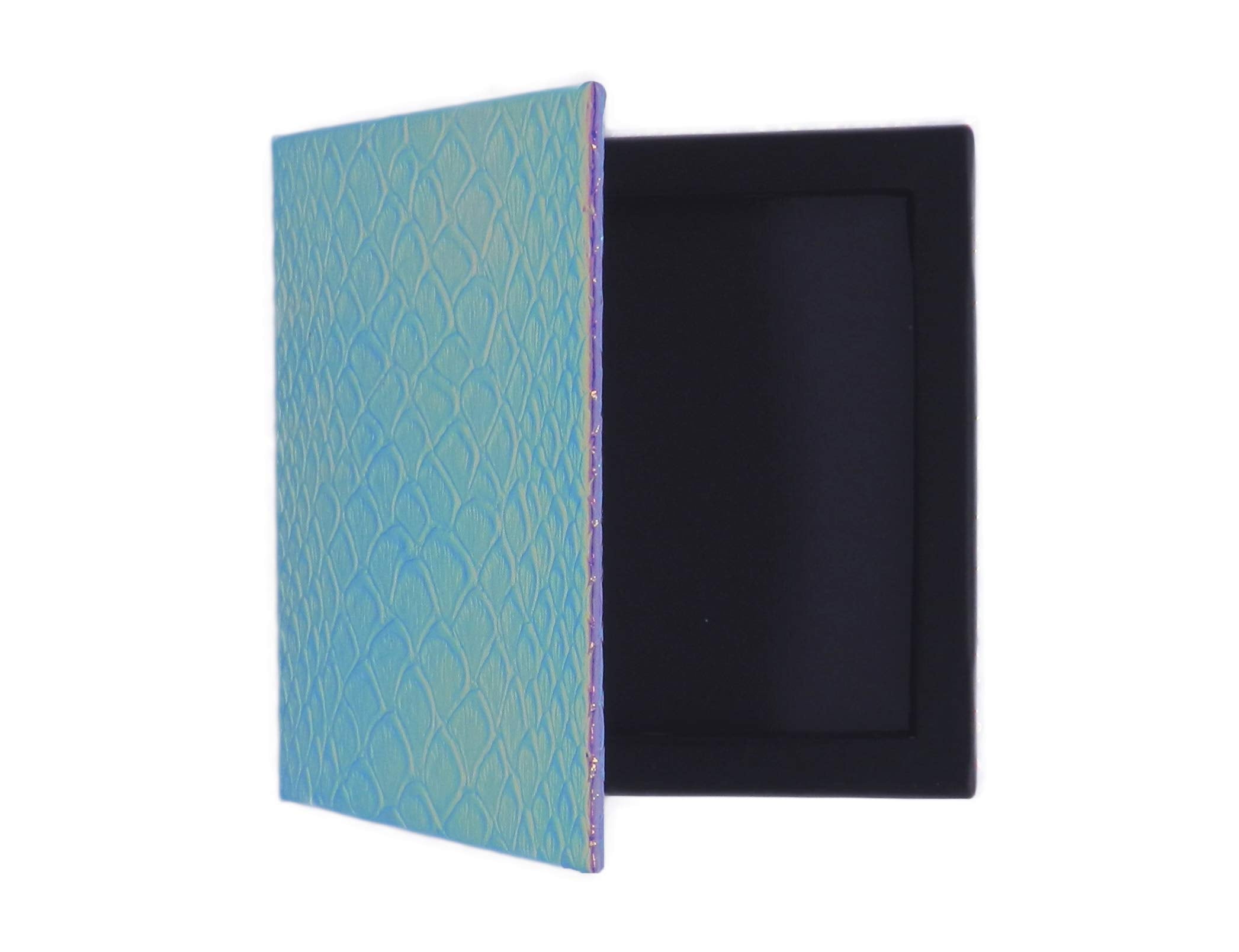 Mermaid Fish-Scale Pattern Change Empty Magnetic Eyeshadow Blush Highlighters Palette Makeup Tools 10X10Cm