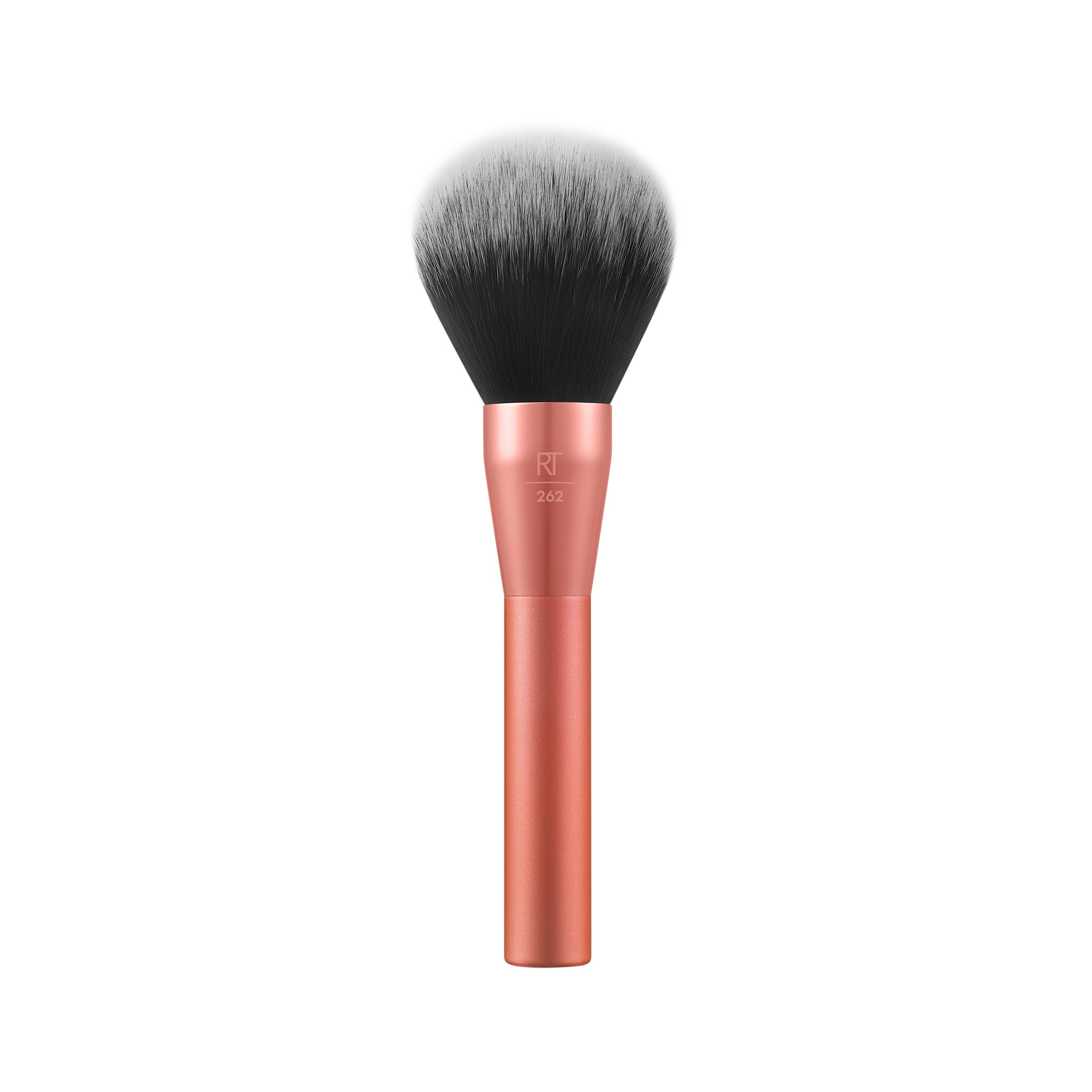 Real Techniques Extra Big Powder Brush, Large Makeup Brush For Powder, Fluffy Head For All-Over Setting, XL Oversized Brush For