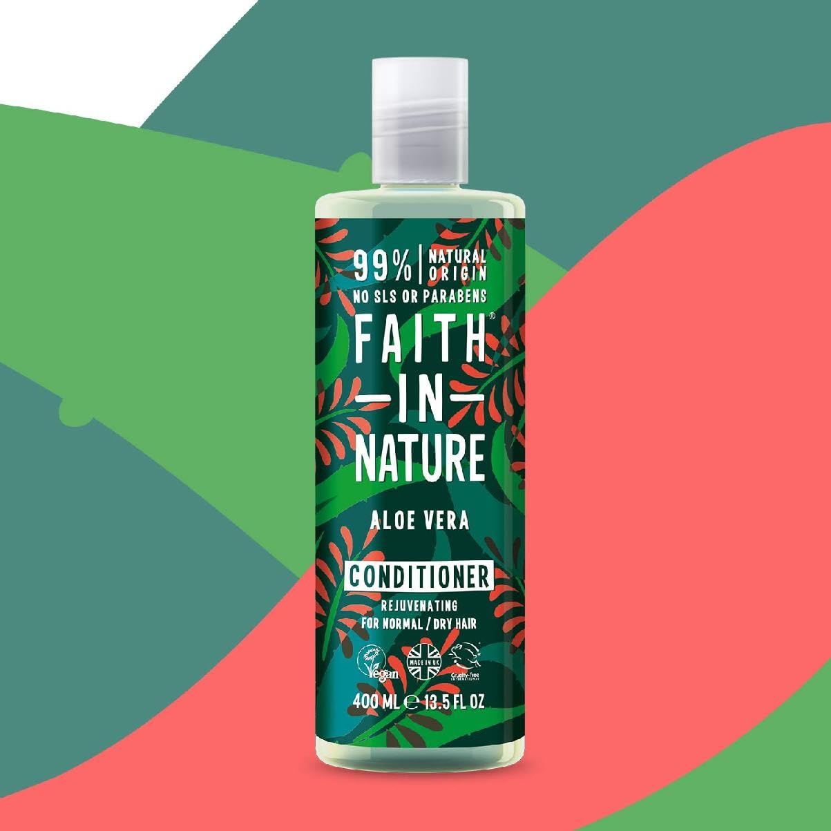 Faith In Nature Organic Aloe Vera Conditioner 400Ml