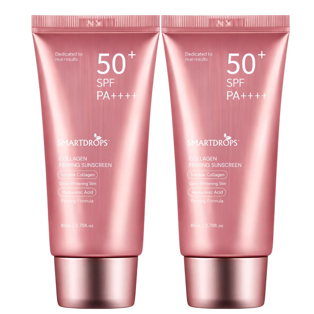 Collagen Sunscreen | SPF 50 Sunscreen Cream | PA++++ Sun Protection | Hyaluronic sunscreenn | Smooth Finish for All Skin Types |