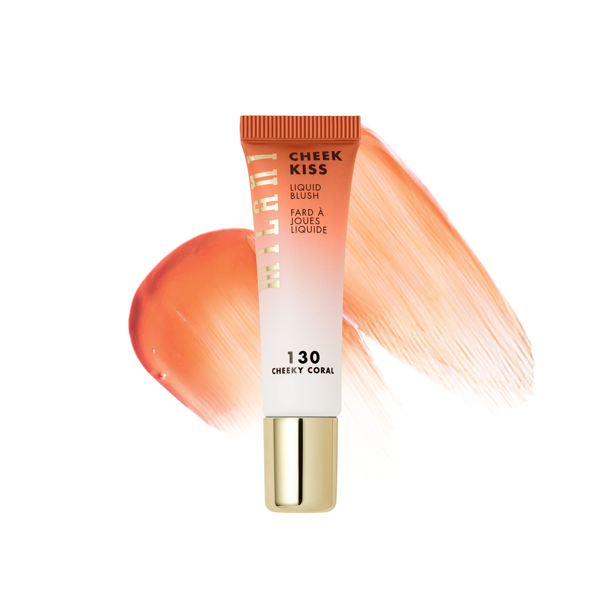 Milani Cheek Kiss Liquid Blush Makeup - Blendable & Buildable Cheek Blush, Lightweight Liquid Blusher and Cheek Color (Cheeky Co