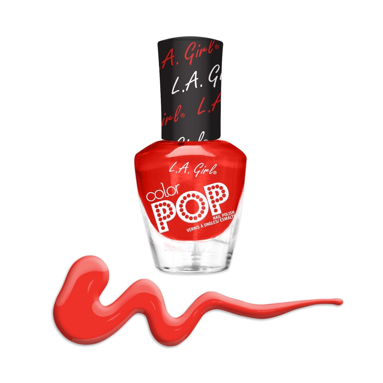 L.A. Girl Color Pop Nail Polish, Hibiscus GNL825
