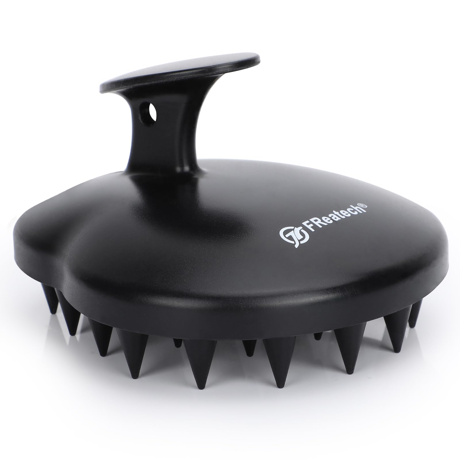 Freatech 100% Silicone Hair Scalp Massager Shampoo Brush For Scalp Care And Hair Growth, Waterproof Shower Hair Scrubber Scalp E