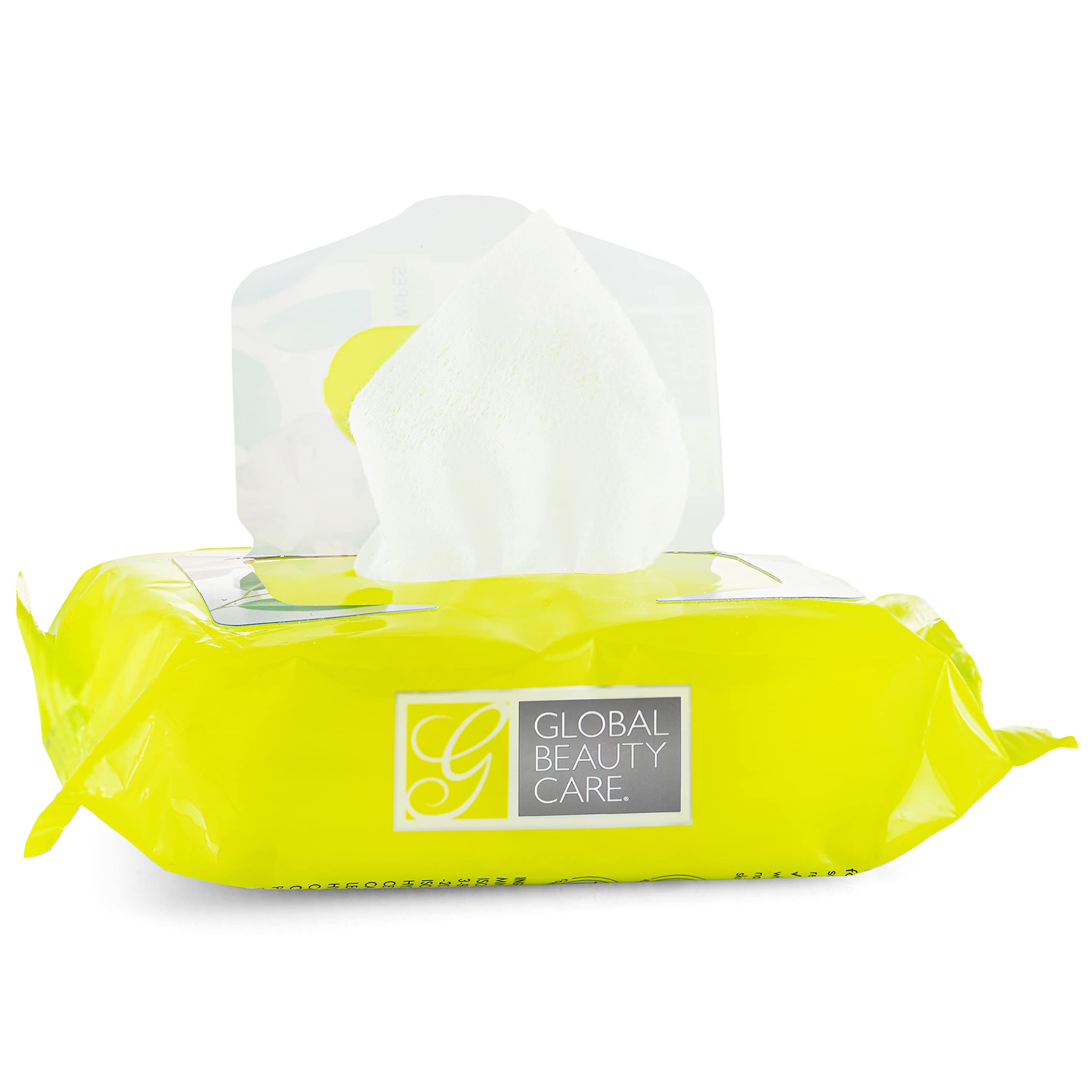 Global Beauty Care Bulk Cleansing Wipes Premoistened 4 Pack Of Green Tea Cleansing Cloths Makeup Removal Wipes - Great For Trave