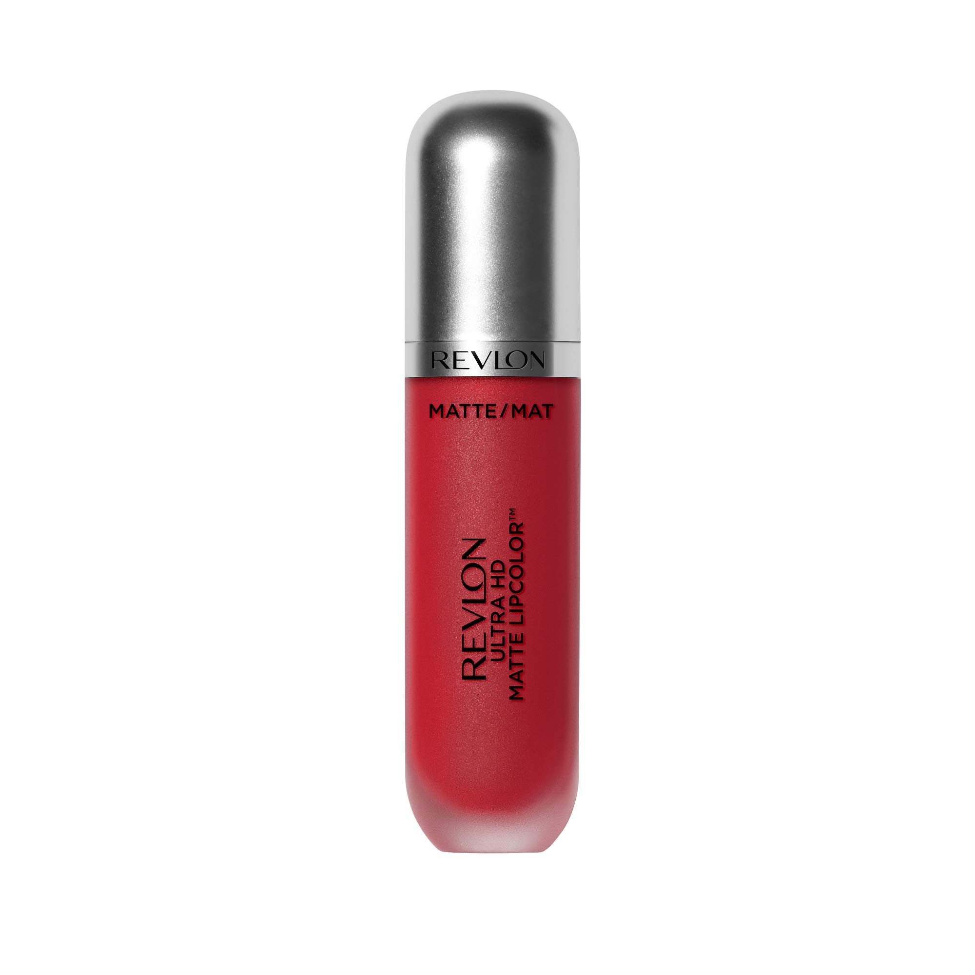 Revlon Ultra Hd Matte Lipcolor, Velvety Lightweight Matte Liquid Lipstick In Red / Coral, Love (625), 0.2 Oz