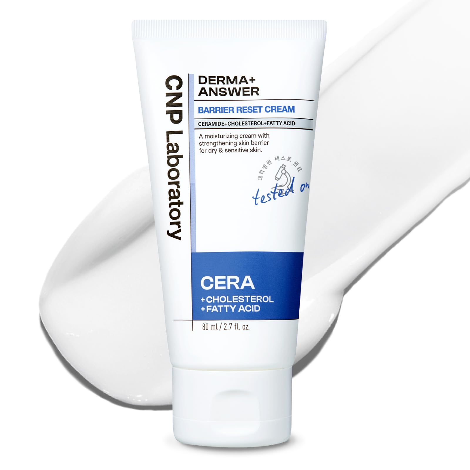 Cnp Barrier Reset Cream - Deep Hydration, Strengthen Skin Barrier, Ceramide, Suitable For Dry, Sensitive Skin, Korean Skin Care,