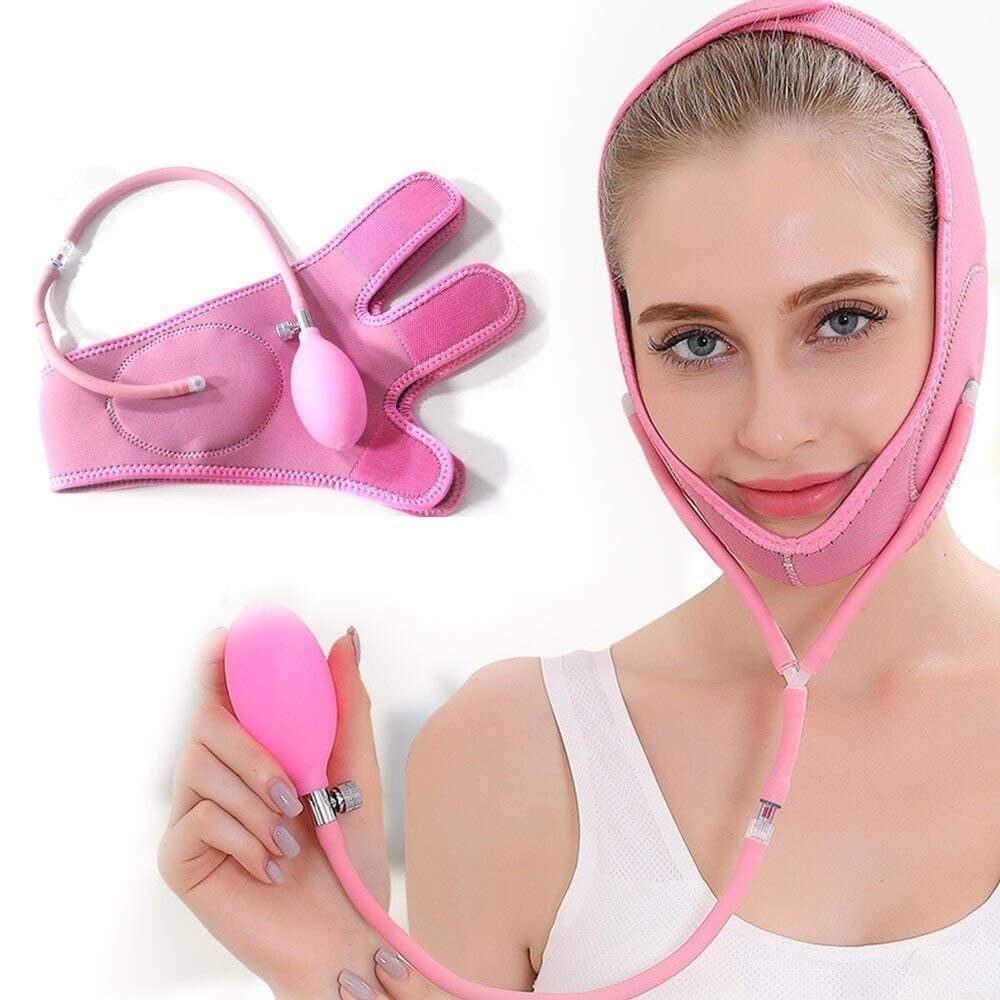 Women Facial Slimming Strap V Line Face Lift Belt Double Chin Reducer Face Shaping Beauty Band Adjustable Chin Support Wrap For 