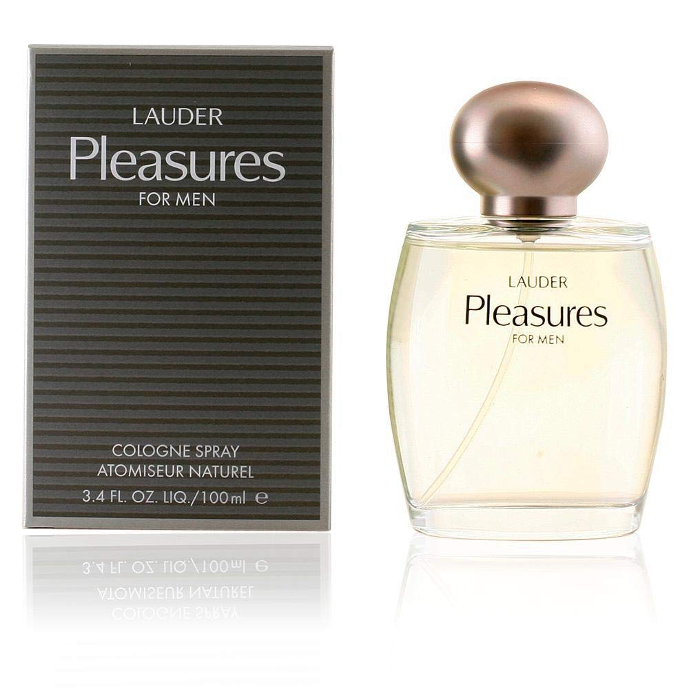 Estée Lauder Pleasures Cologne Spray for Men, 3.4 Fl Oz, Glass, Model 2288