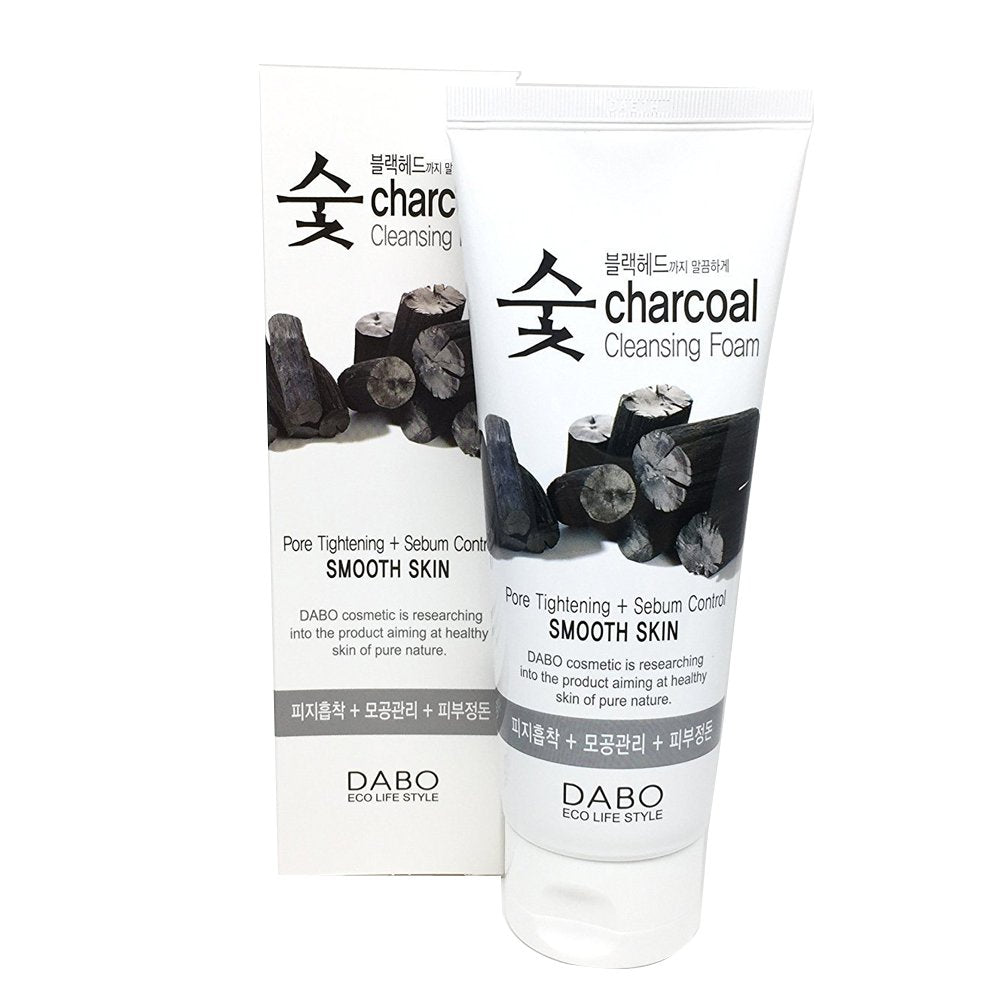 Dabo Charcoal Foam Cleansing Smooth Skin 150Ml