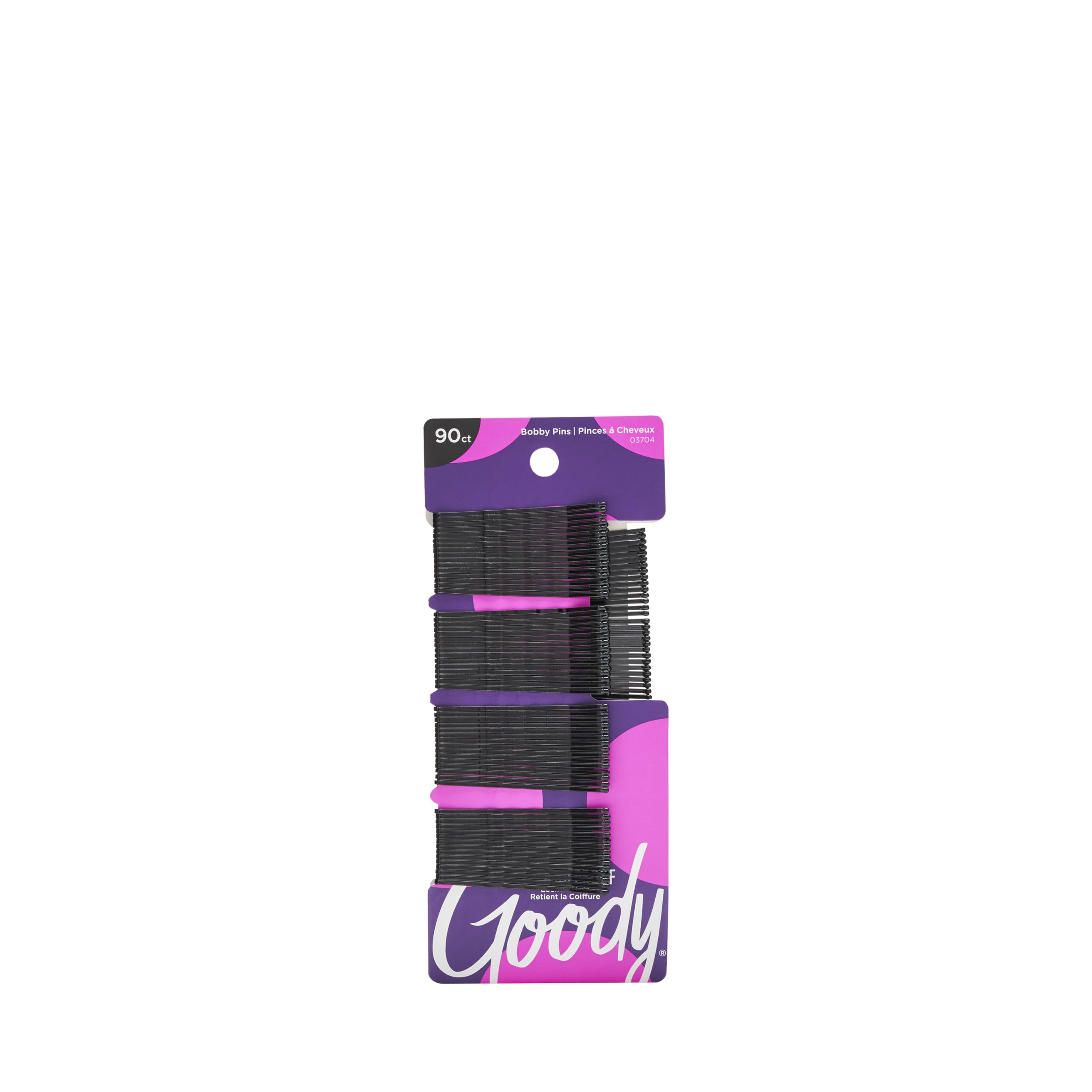 Goody Bobby Pins, Black, 90 Count