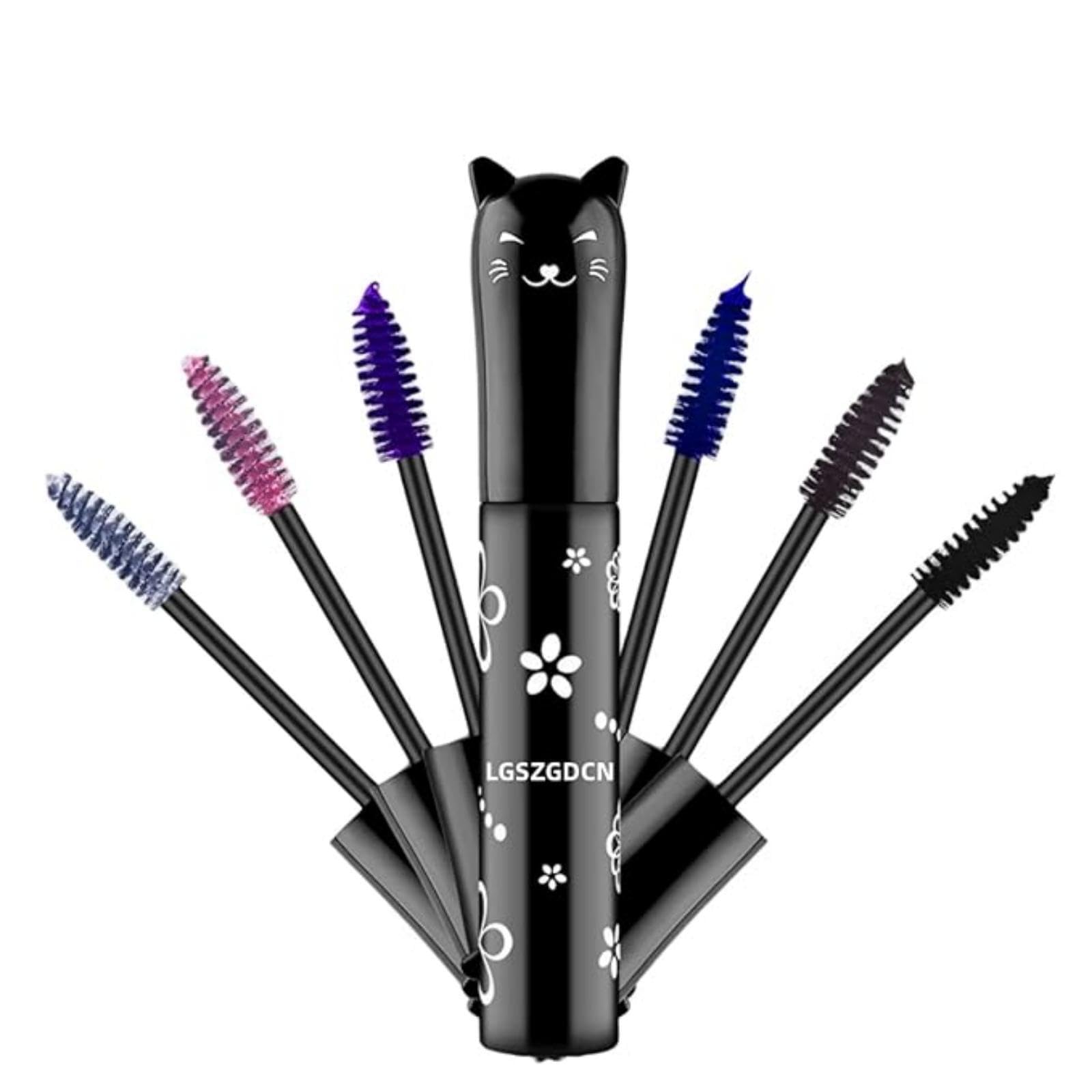 Lgszgdcn Purple Lashes Extensions Mascara Eyes Makeup Eyelash Serum Coloured Mascara Waterproof Fast Dry Eyelashes Curling Lengt