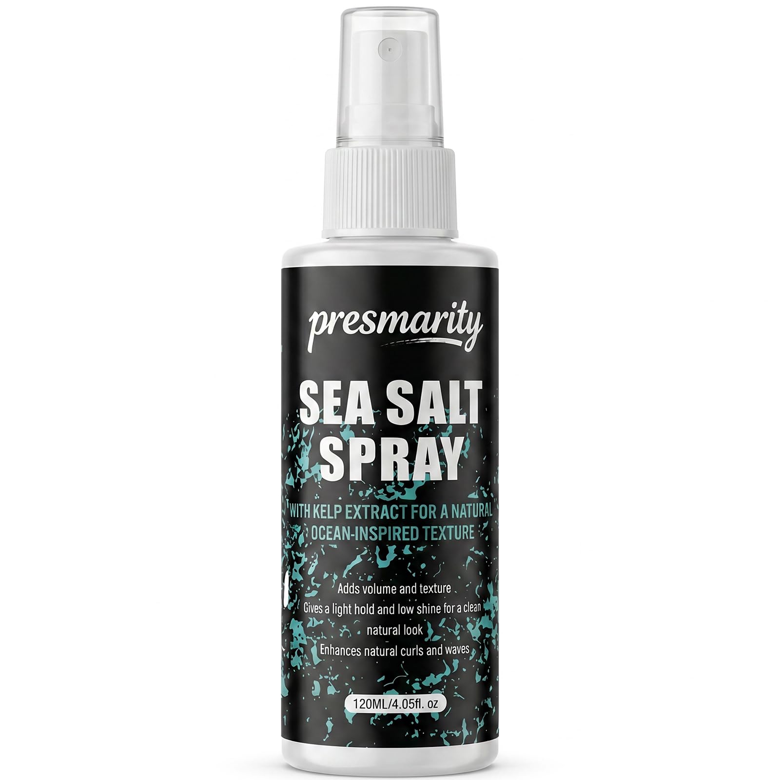 presmarity Sea Salt Spray for Hair, Adds Texture & Volume, 4.05 fl oz