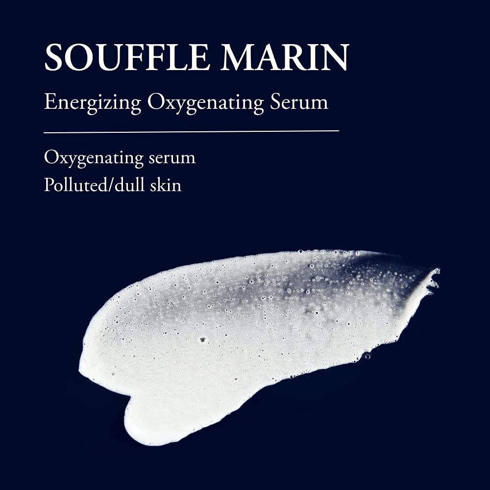 PHYTOMER Souffle Marin Energizing Face Serum | Oxygenating Anti Aging Serum for Face & Neck | Facial Cream Moisturizer Corrects