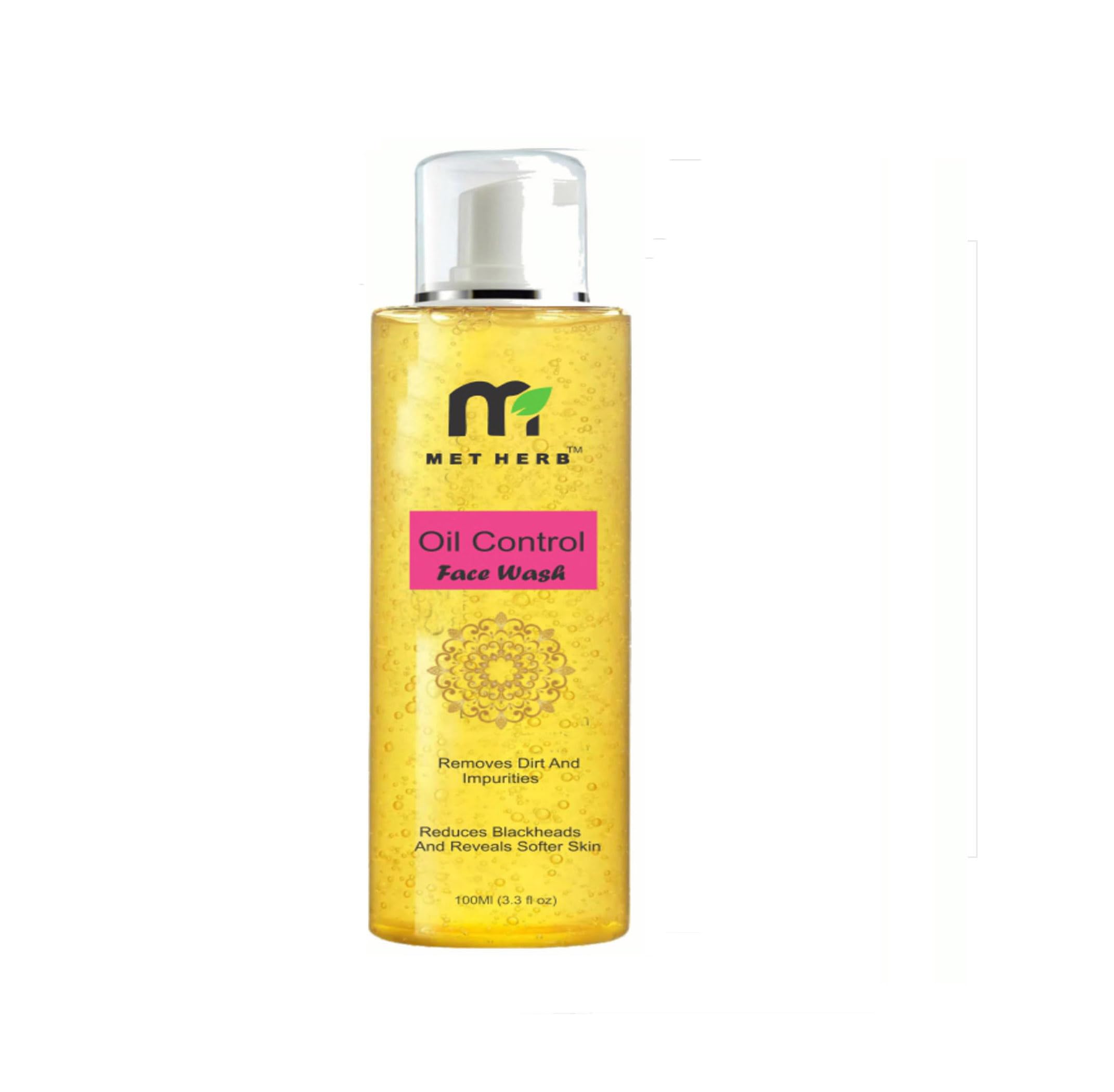 Met Herb Deep Cleansing Coffee Face Wash For Oil Control |Face Wash For Men & Women | Daily Use Anti Pollution Face Wash For Sum