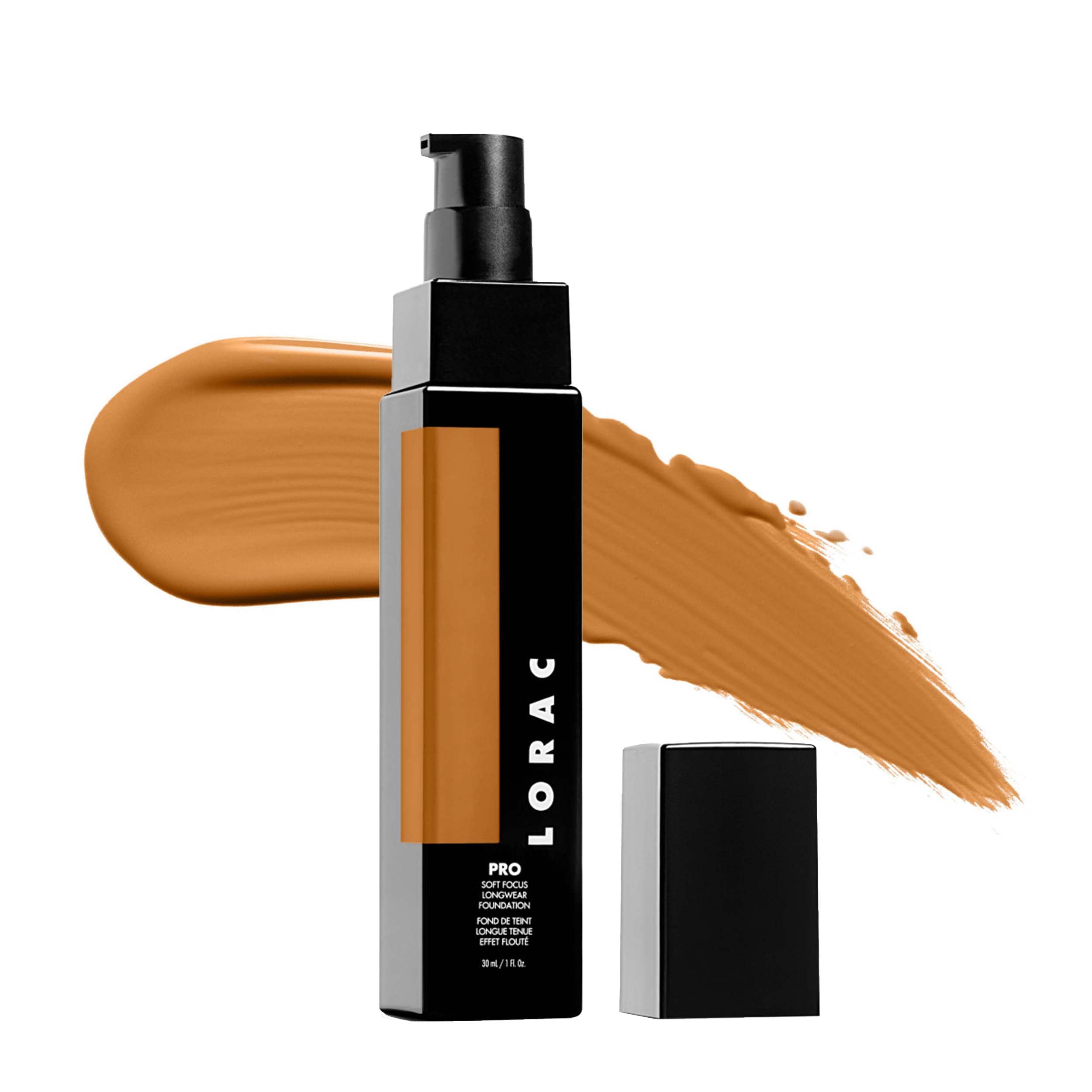 LORAC PRO Soft Focus Longwear Foundation, Shade 19 | Full Coverage | Lightweight | Water-Resistant | Oil-Free