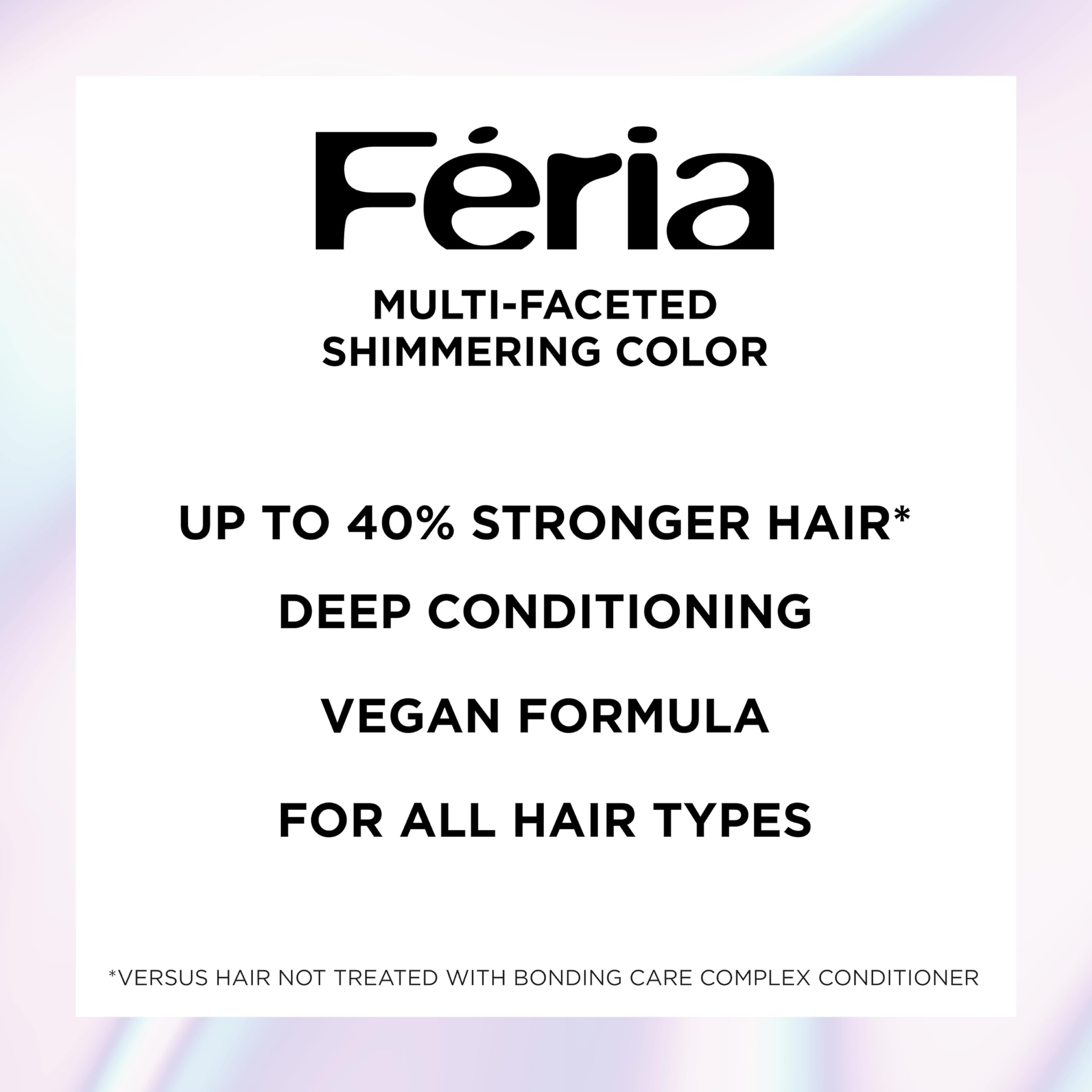 L'Oreal Feria Multi-Faceted Shimmering Colour, Warmer, 36 Deep Burgundy Brown, 1 ea (Pack of 4)