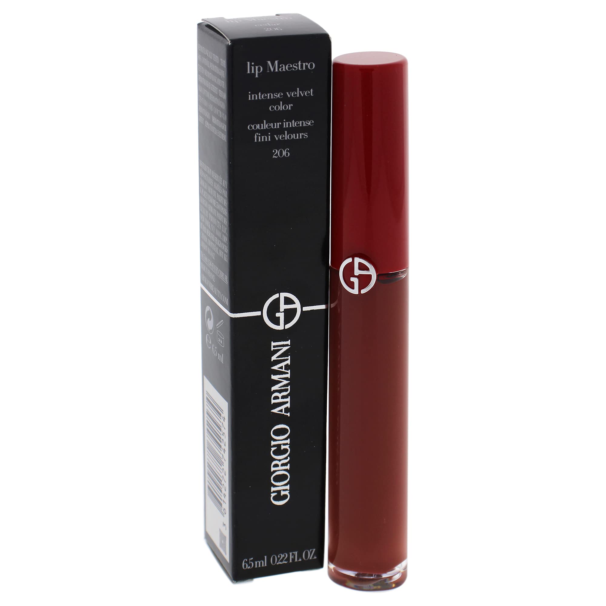 Giorgio Armani Lip Maestro Intense Velvet Color - 206 Cedar Women Lipstick 022 Oz