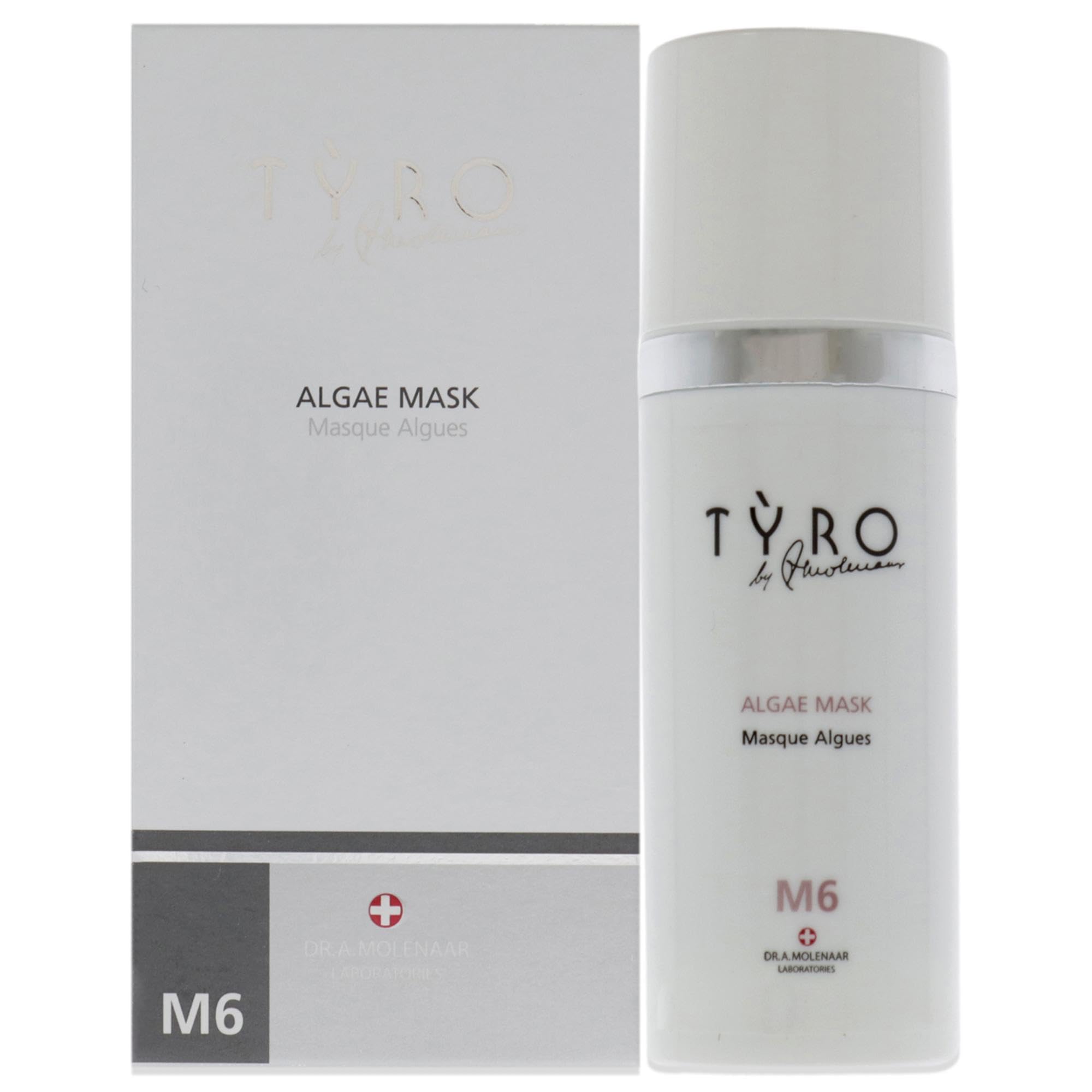 Tyro Algae Face Mask - Hydrating And Restoring Mask For Face, Neck And D  Collet   - Contains Algae Extract - Rich In Antioxidan