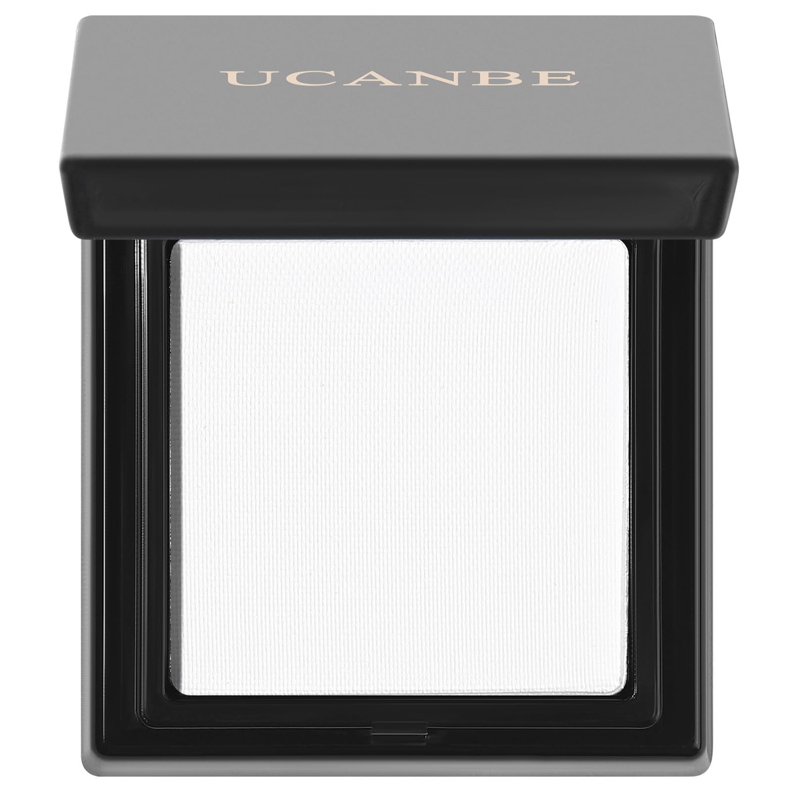 UCANBE White Single Eyeshadow Palette, Highly Pigmented Matte Eye Shadow Powder, Professional Long-Lasting Waterproof Makeup Pal