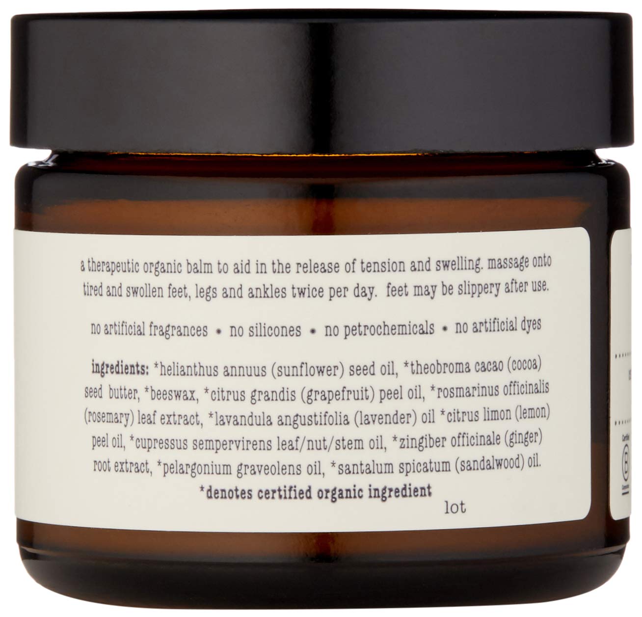 Erbaviva Refreshing Foot Balm, 1.75 Oz