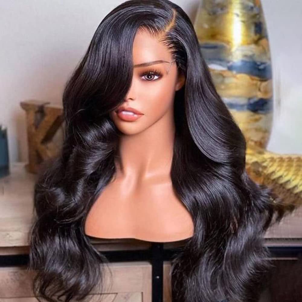 Beeos 13X4 Full Frontal Skinlike Real Hd Lace Wig Pre-Plucked, 0.10Mm Ultra-Thin Hd Lace Vivid Clean Hairline Bleached Small Kno