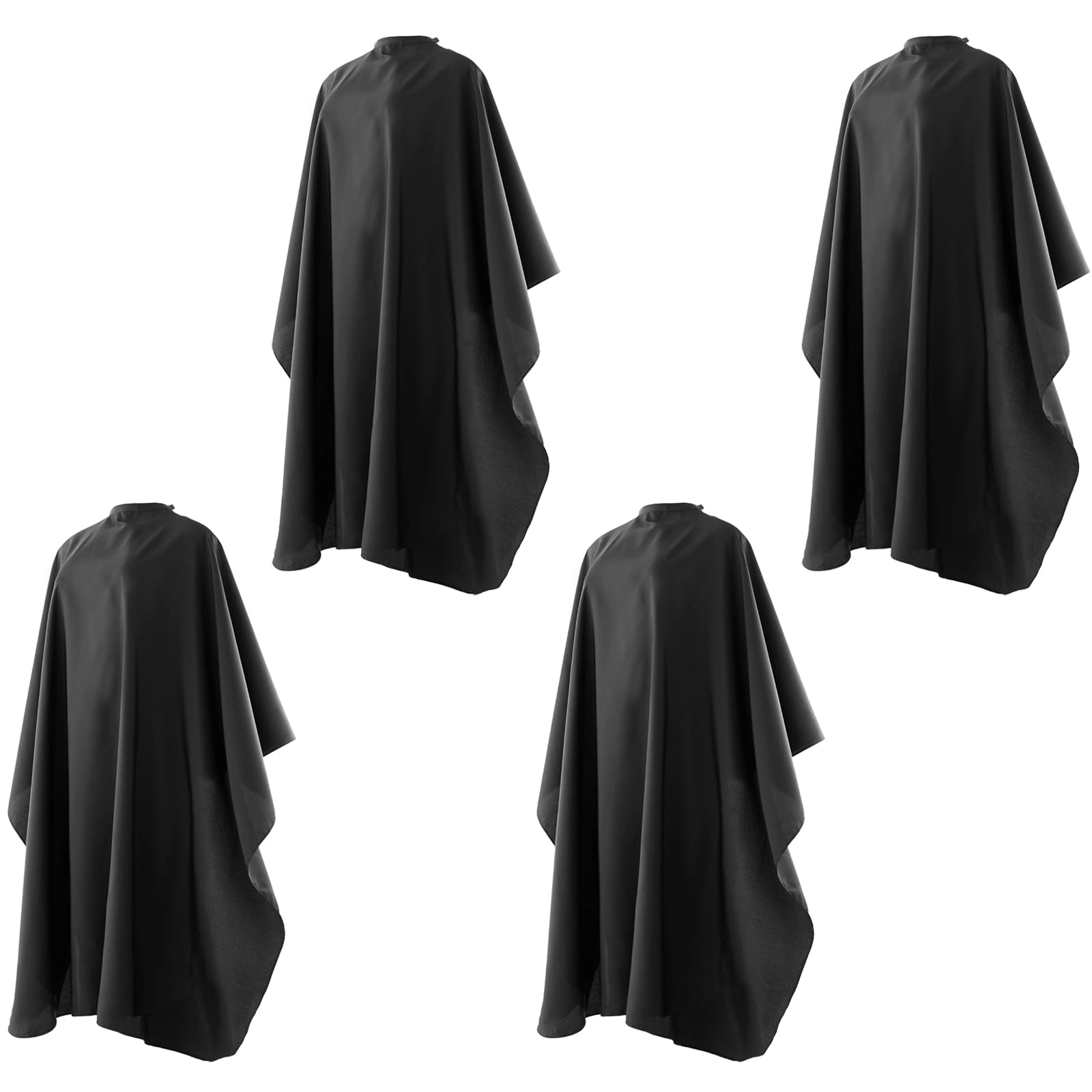 2 Pack Hair Salon Capes With Snap Closure Waterproof Hairdressing Styling Hair Cutting Coloring Nylon Cape For Barber Hairdresse