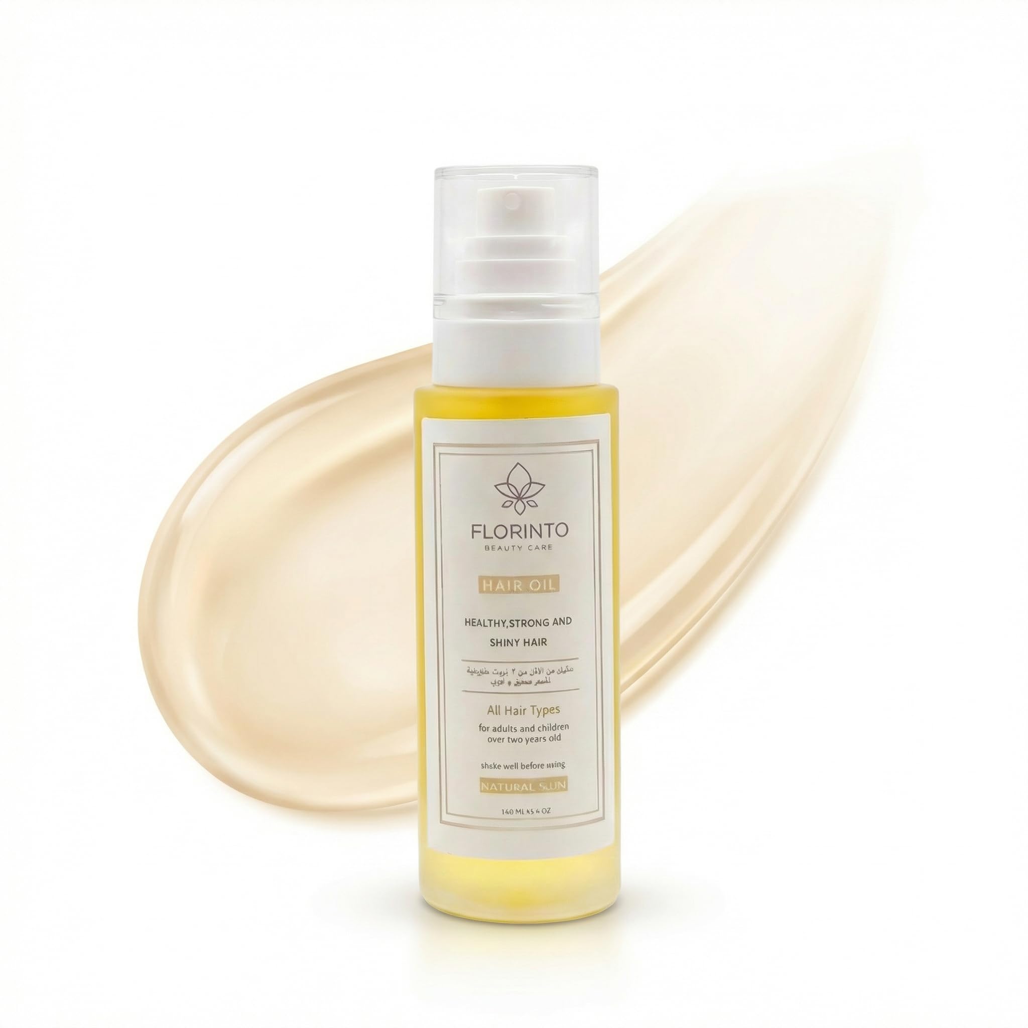 FLORNTO Nourishing Hair Oil  Lightweight Blend with Taramira, Black Seed, Aloe & Botanical Oils  Moisturizes Scalp, Reduces 