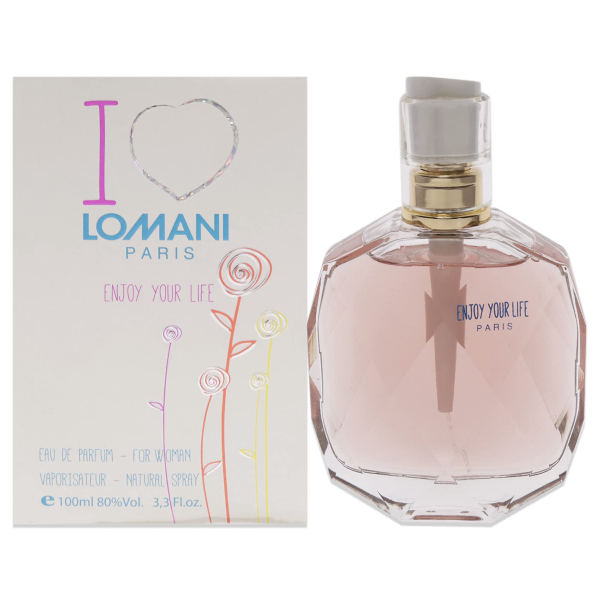 Lomani Enjoy Your Life Women Edp Spray 33 Oz
