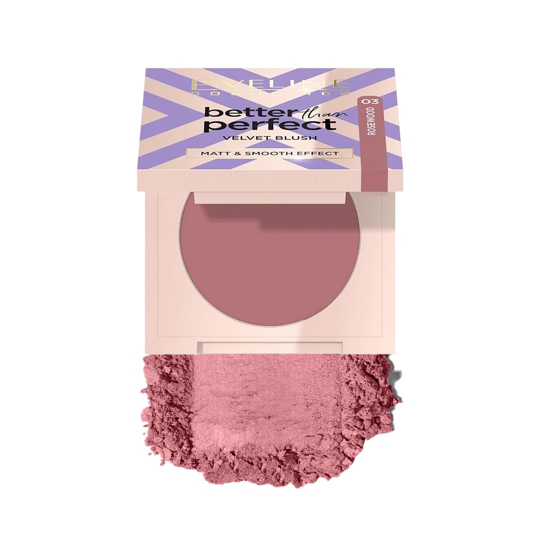 Eveline Cosmetics Better Than Perfect Blush | Soft Matte Finish | Buildable Pigment | Seamless Blend | Lightweight & LongLastin