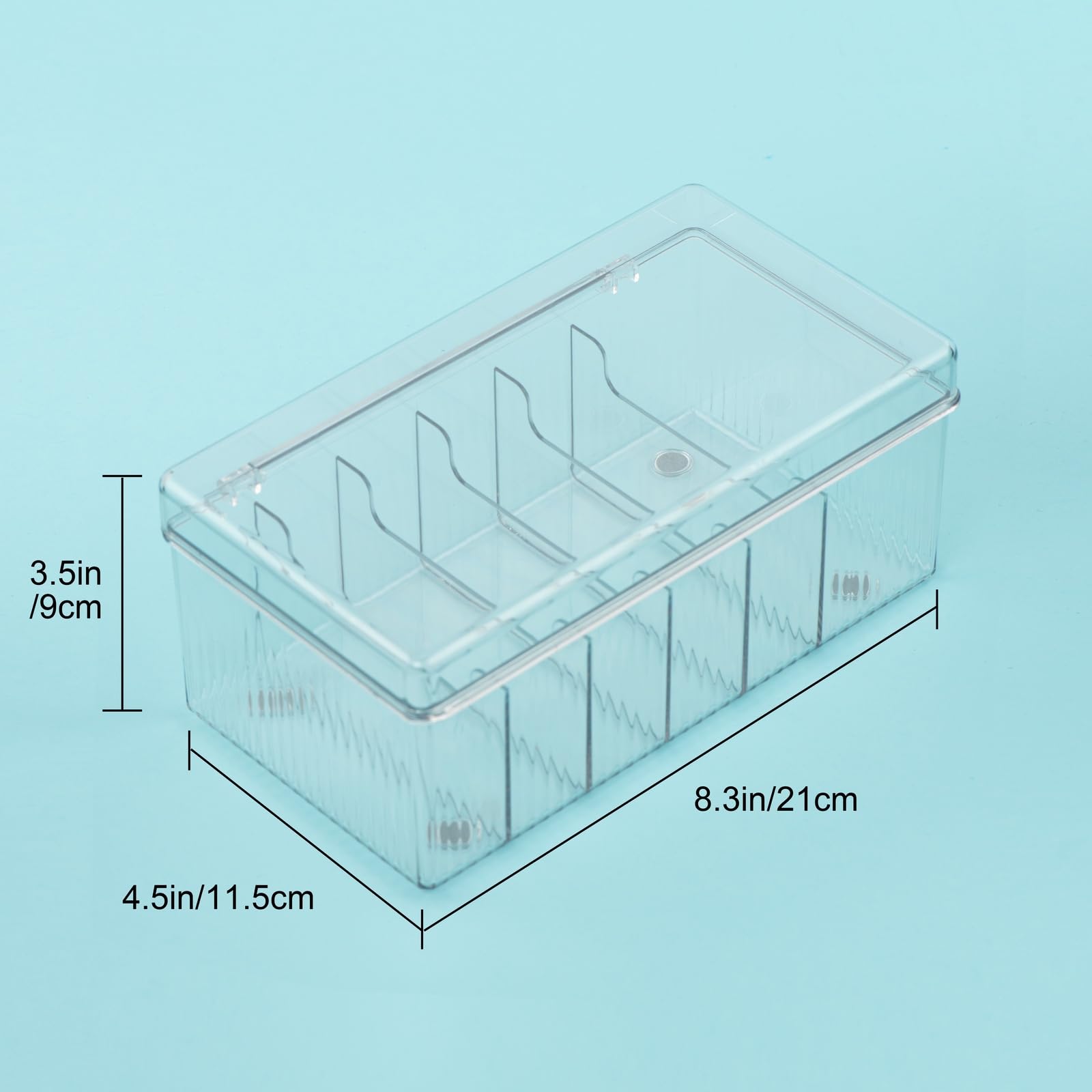 POCMKO Lash Extension Organizers and Storage, Lash Extension Supplies Organizer, Lash Cart Organizer, Acrylic Large Capacity Eye
