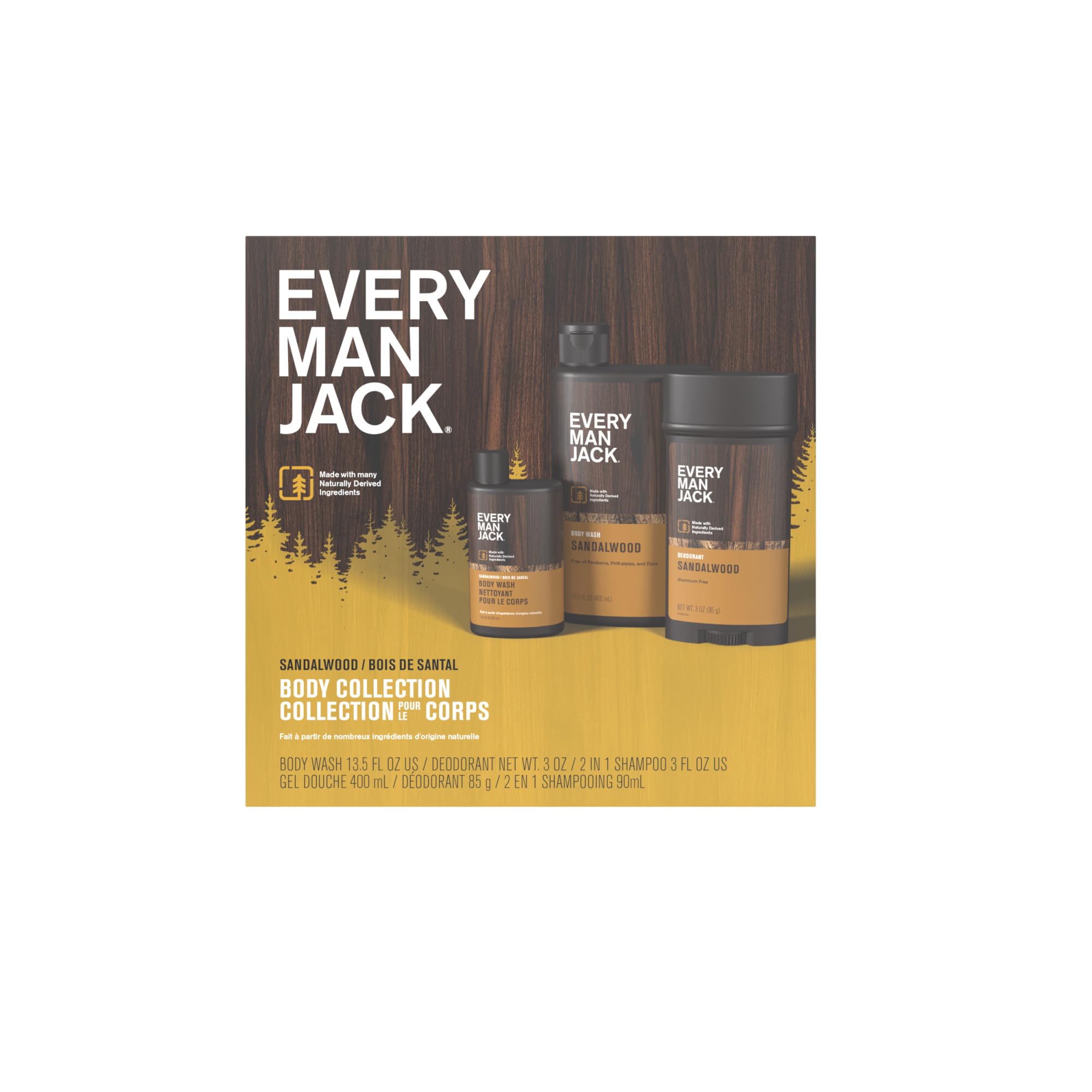 Every Man Jack, Sandalwood Body Kit