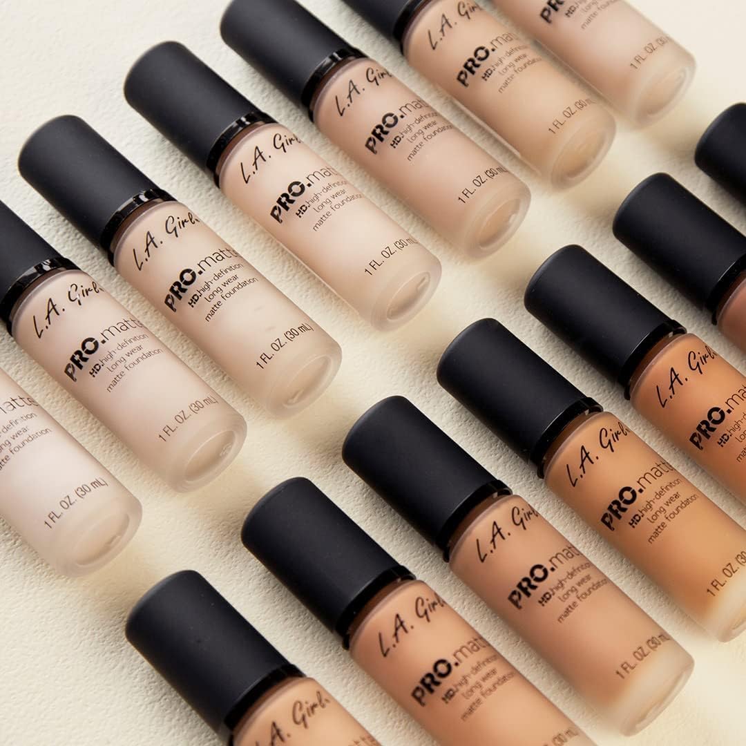 L.A. Girl Pro Matte Foundation, Bisque Glm672