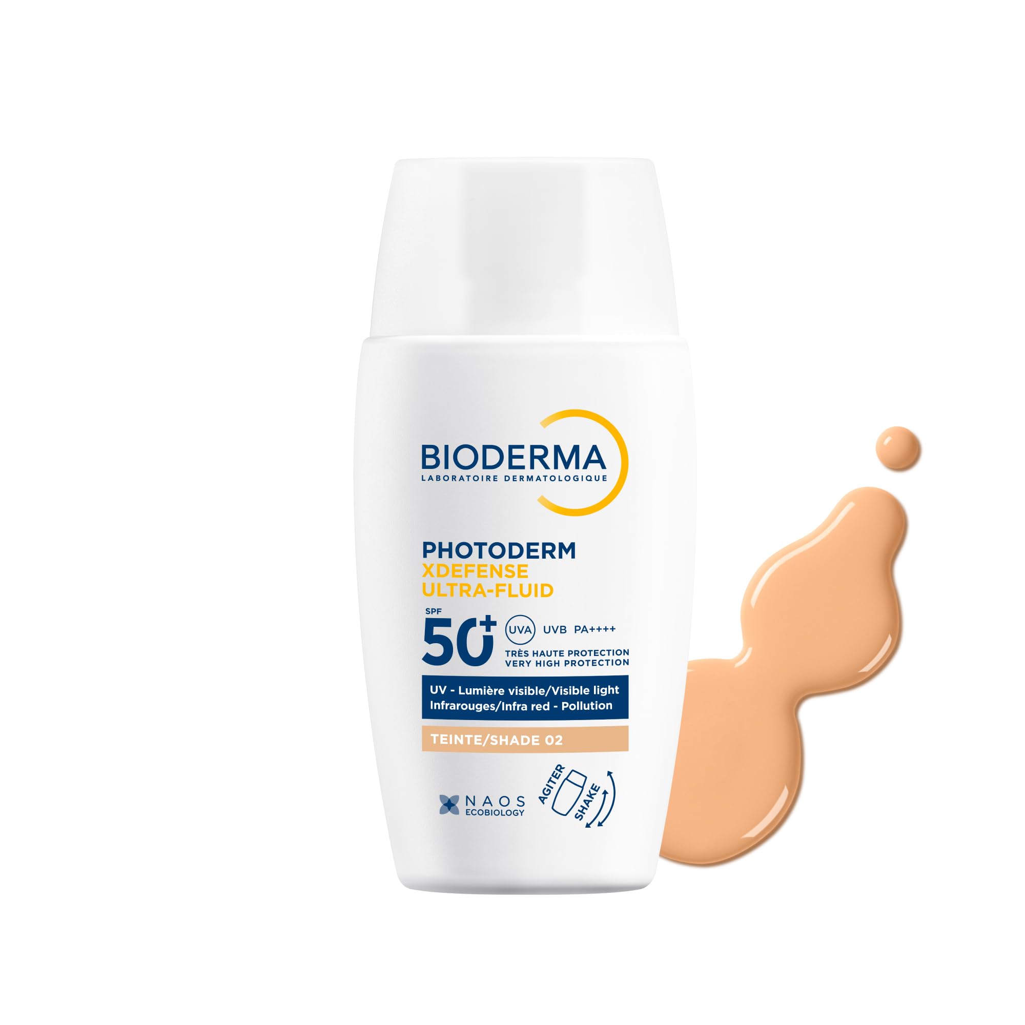 Bioderma Photoderm XDefense UltraFluid SPF 50+ Tinted Sunscreen I PA ++++ I InVivo tested