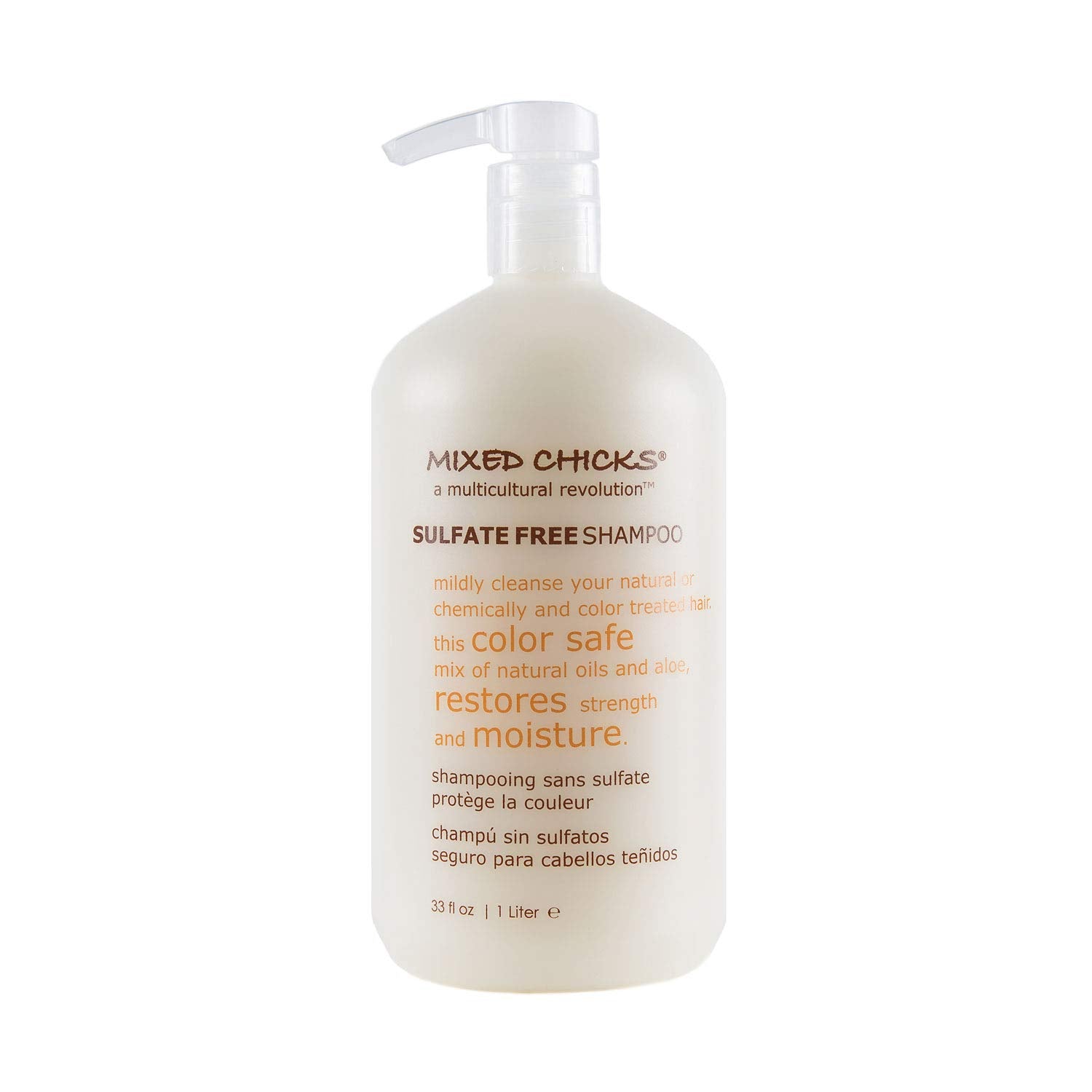 Mixed Chicks Sulfate-Free Shampoo for Colored & Chemically Treated Hair, 33 fl.oz