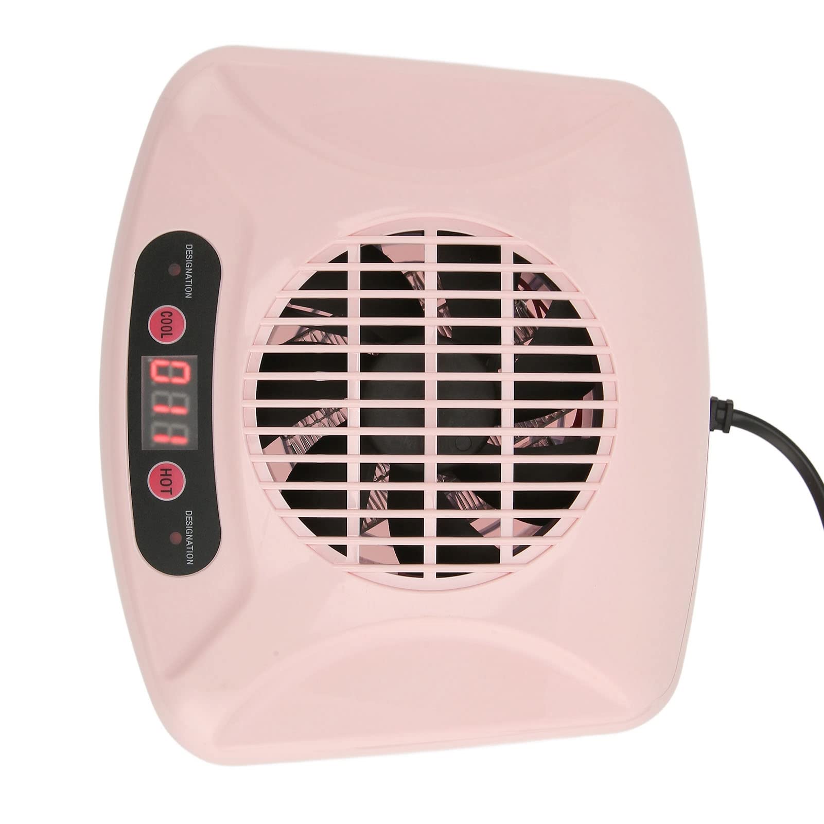 Air Nail Dryer, 300W Air Nail Fan Blow Dryer for Both Hands and Feet, Automatic Sensor Warm Cool Breeze, for Regular Nail Polish