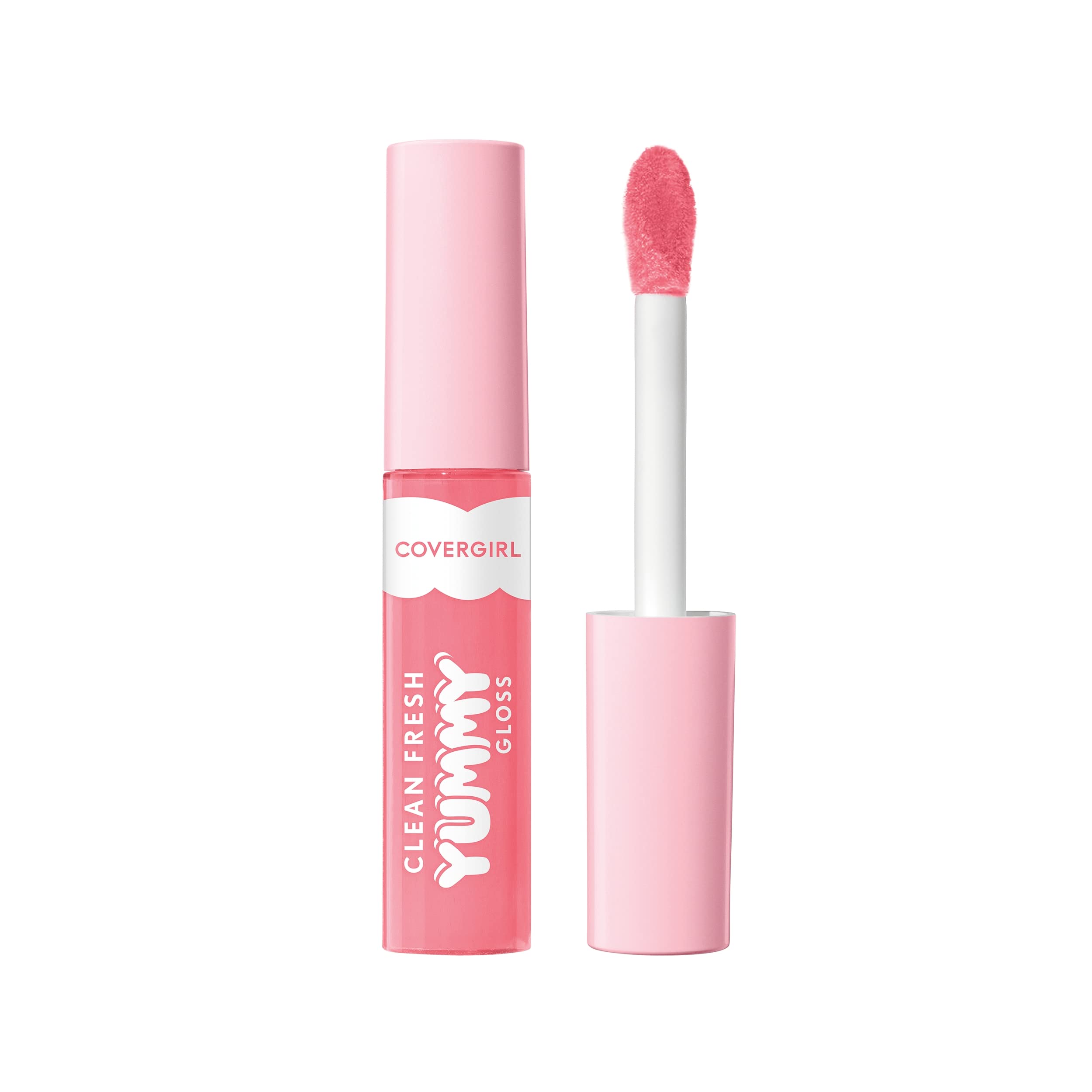Covergirl Clean Fresh Yummy Gloss - Lip Gloss, Sheer, Natural Scents, Vegan Formula - Havana Good Time