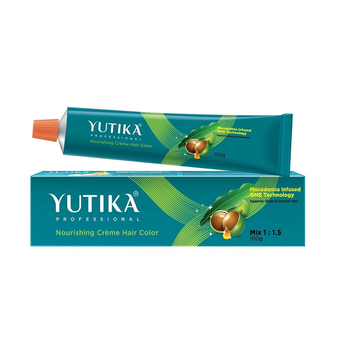 Yutika Professional Creme Hair Color 100G  Lightest Blonde 10.0
