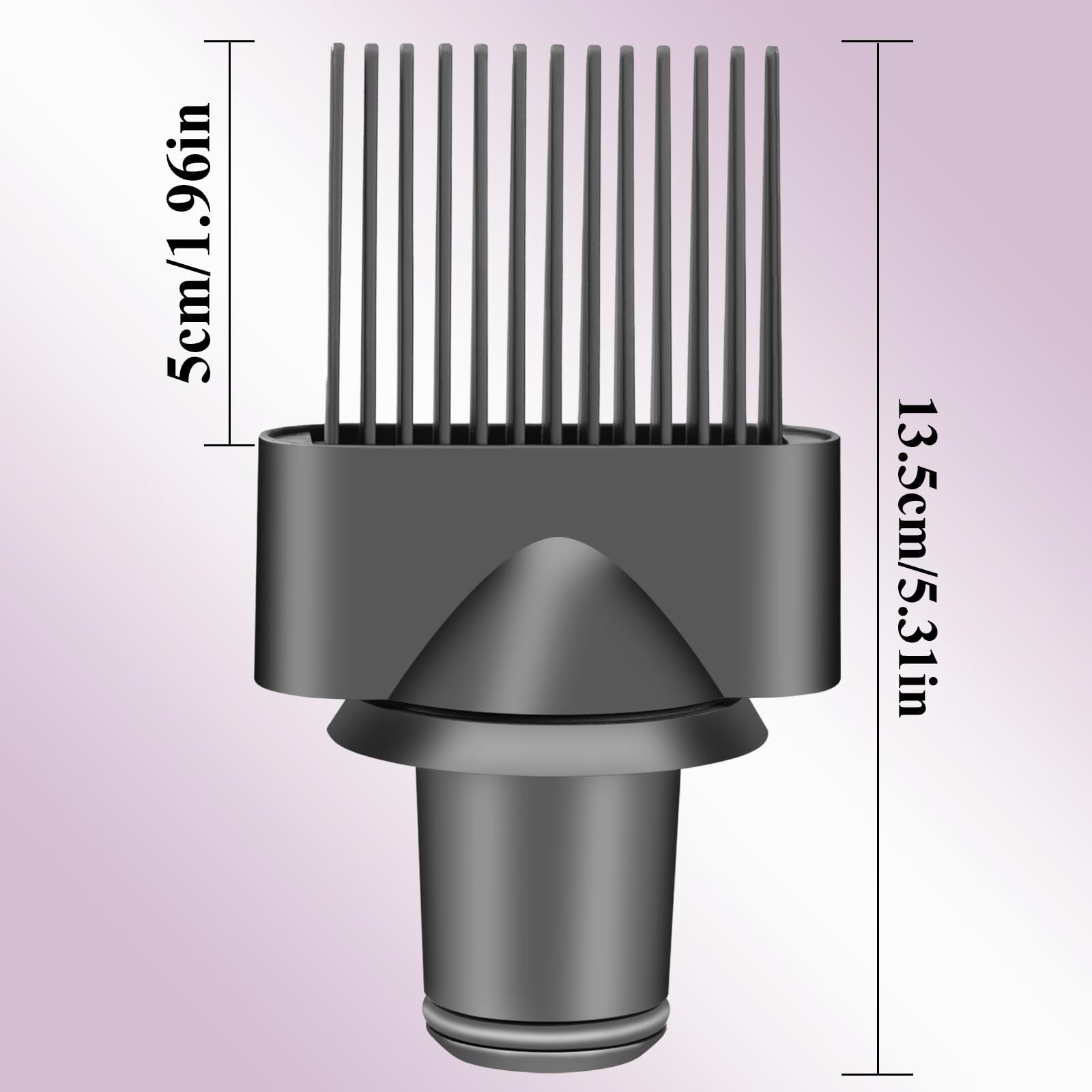 Puregust Wide Tooth Comb Attachment For Dyson Supersonic Hair Dryer